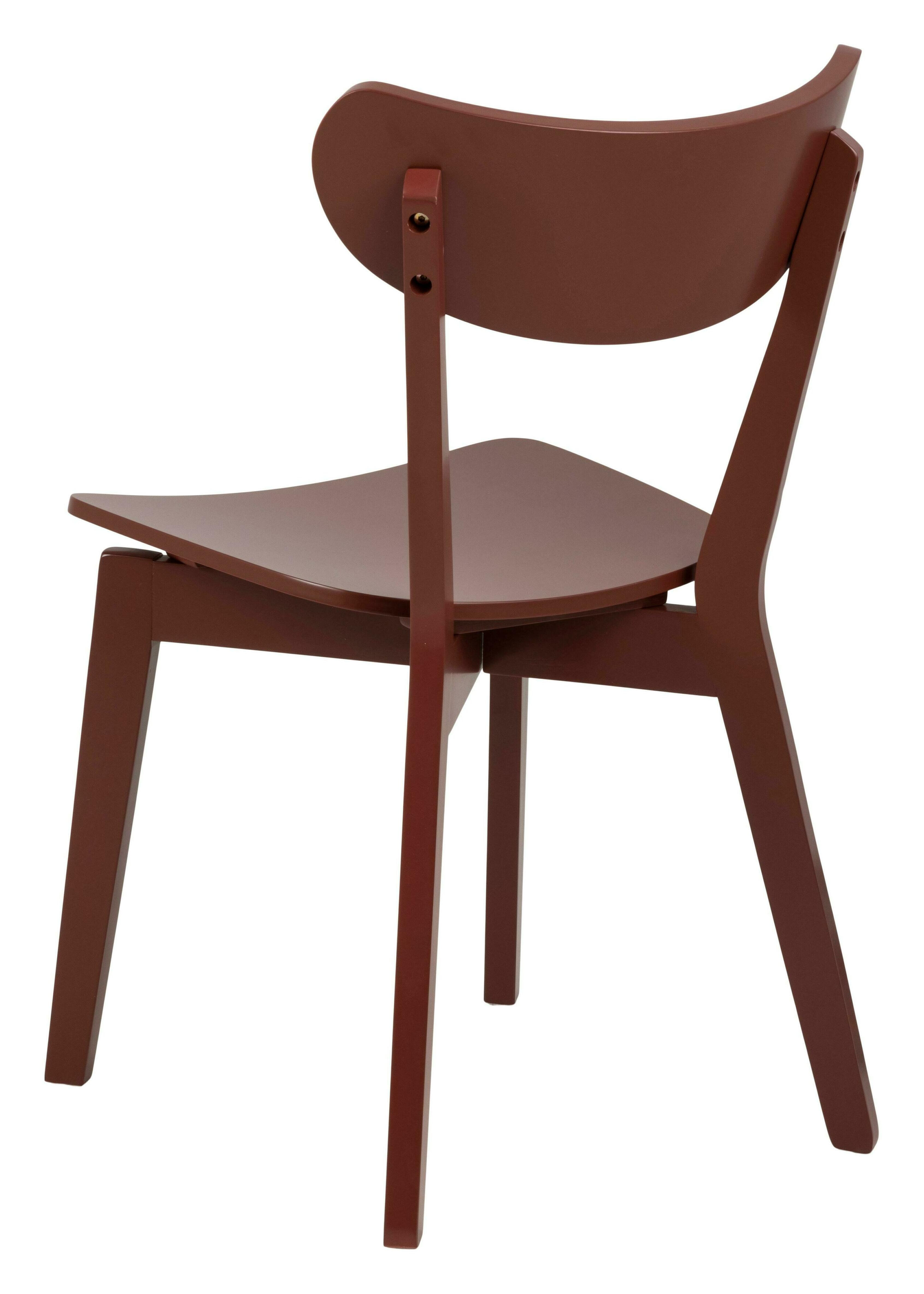 Bendt Houten Eetkamerstoel 'Torkil' kleur Terracotta