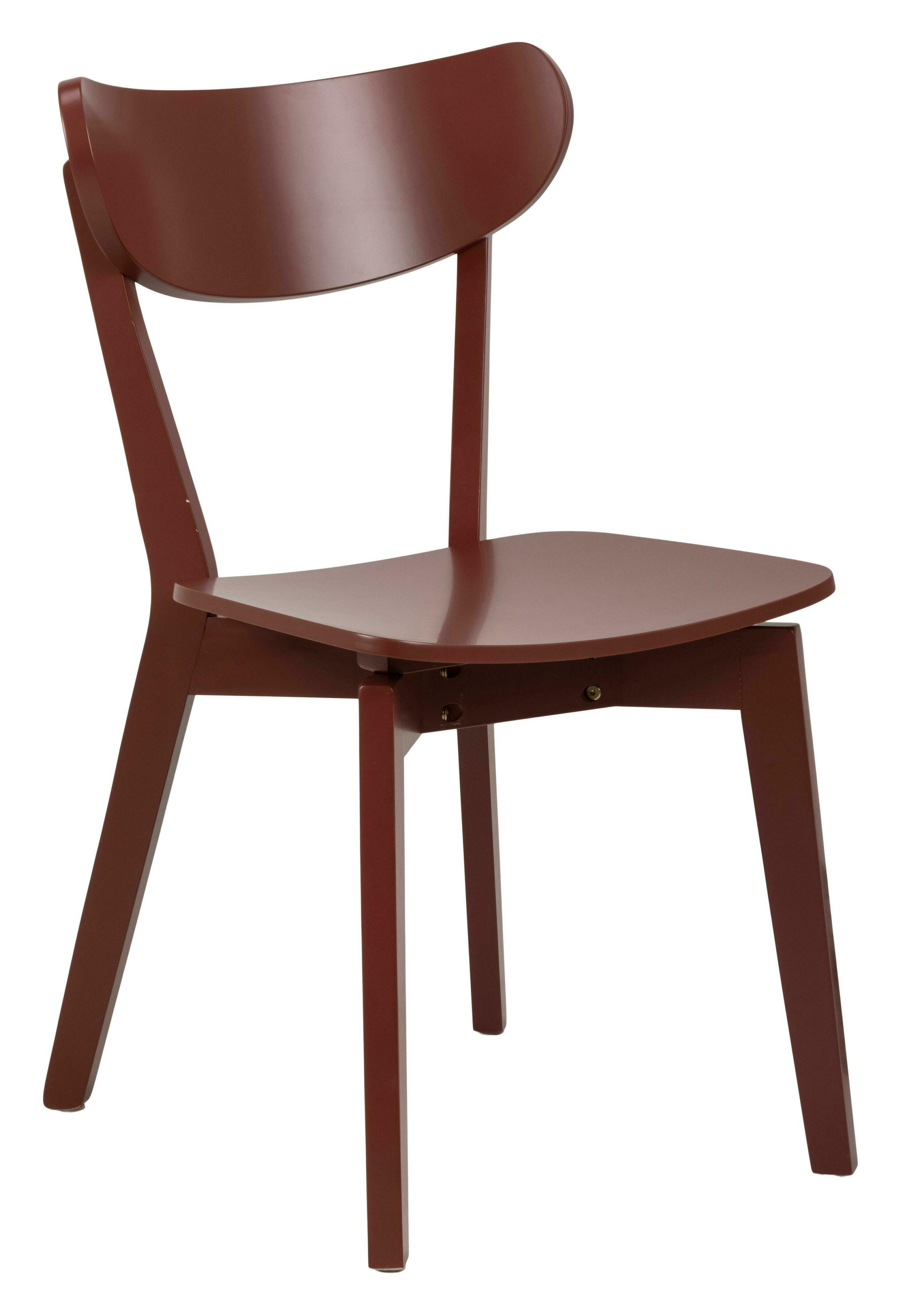 Bendt Houten Eetkamerstoel 'Torkil' kleur Terracotta