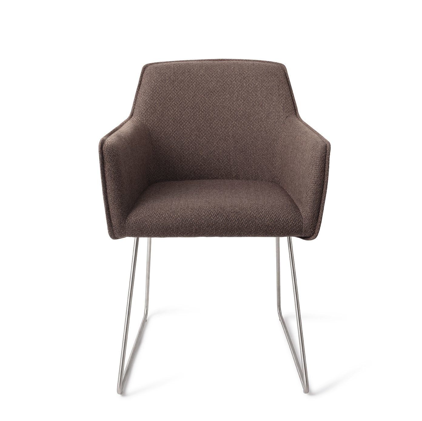 Jesper Home Eetkamerstoel 'Hofu' Slide Steel, kleur Potters Clay