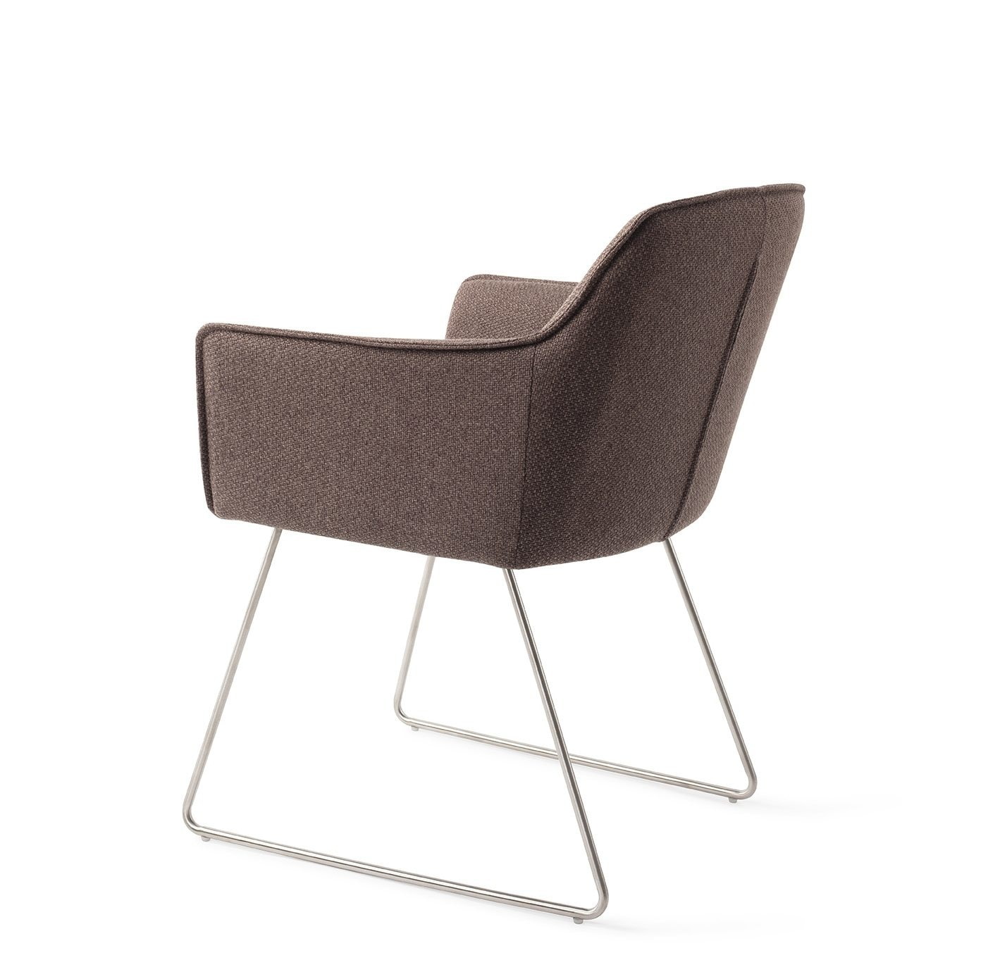 Jesper Home Eetkamerstoel 'Hofu' Slide Steel, kleur Potters Clay