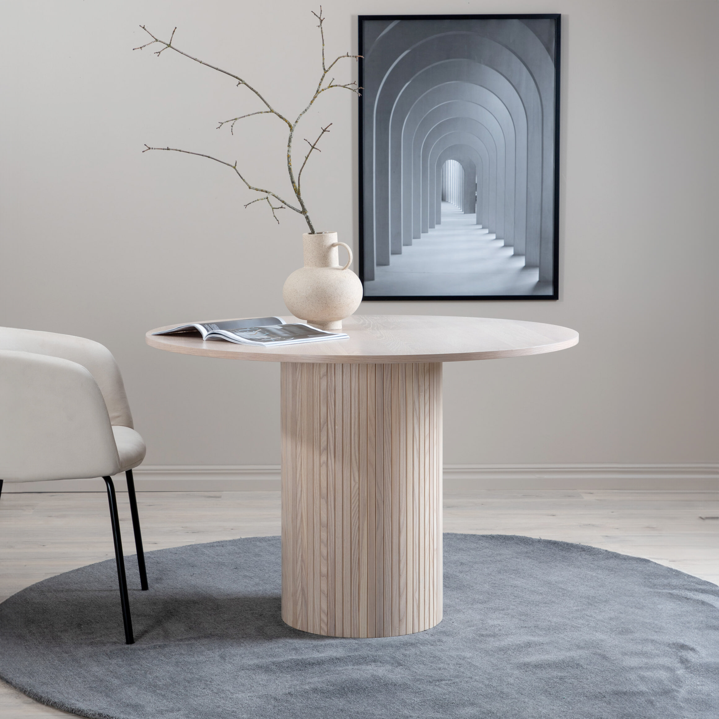 Nohr Ronde Eettafel Fionna MDF, 110cm