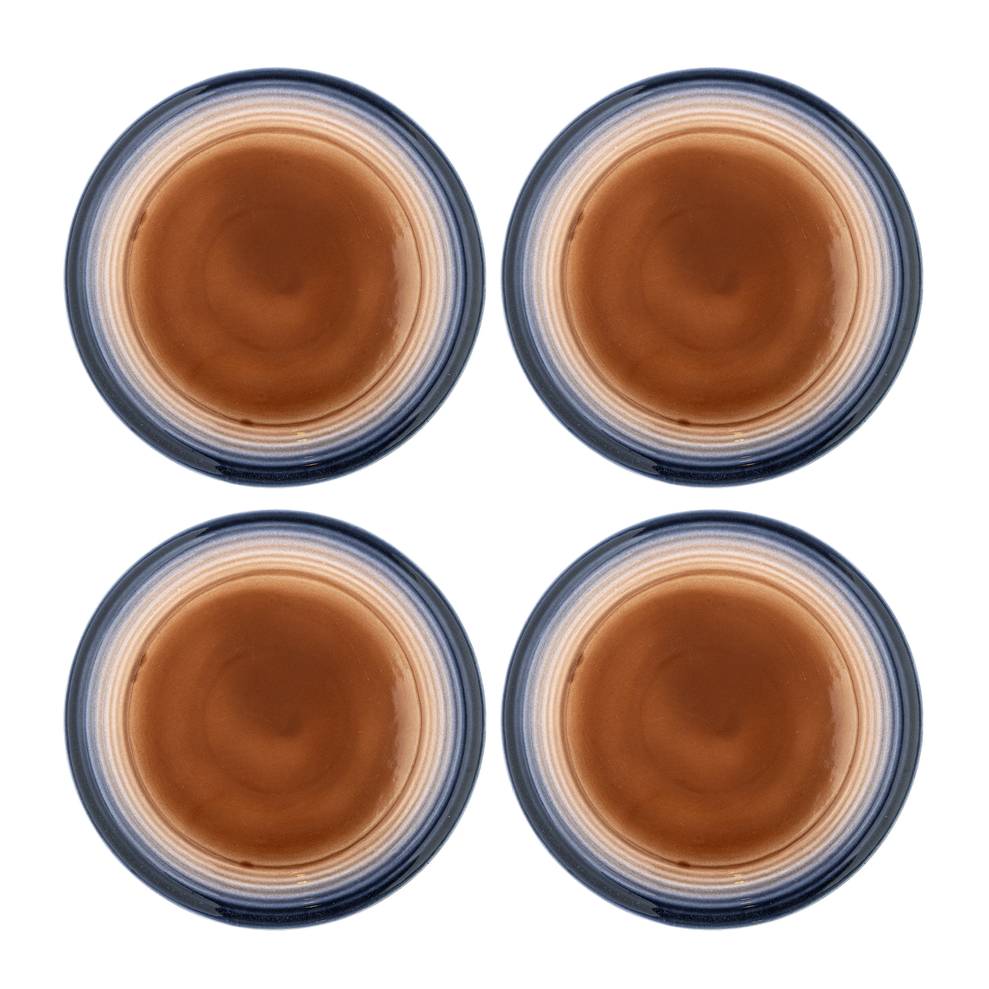 Bloomingville Bord Tatum 27cm, Set van 4 stuks - Meerkleurig