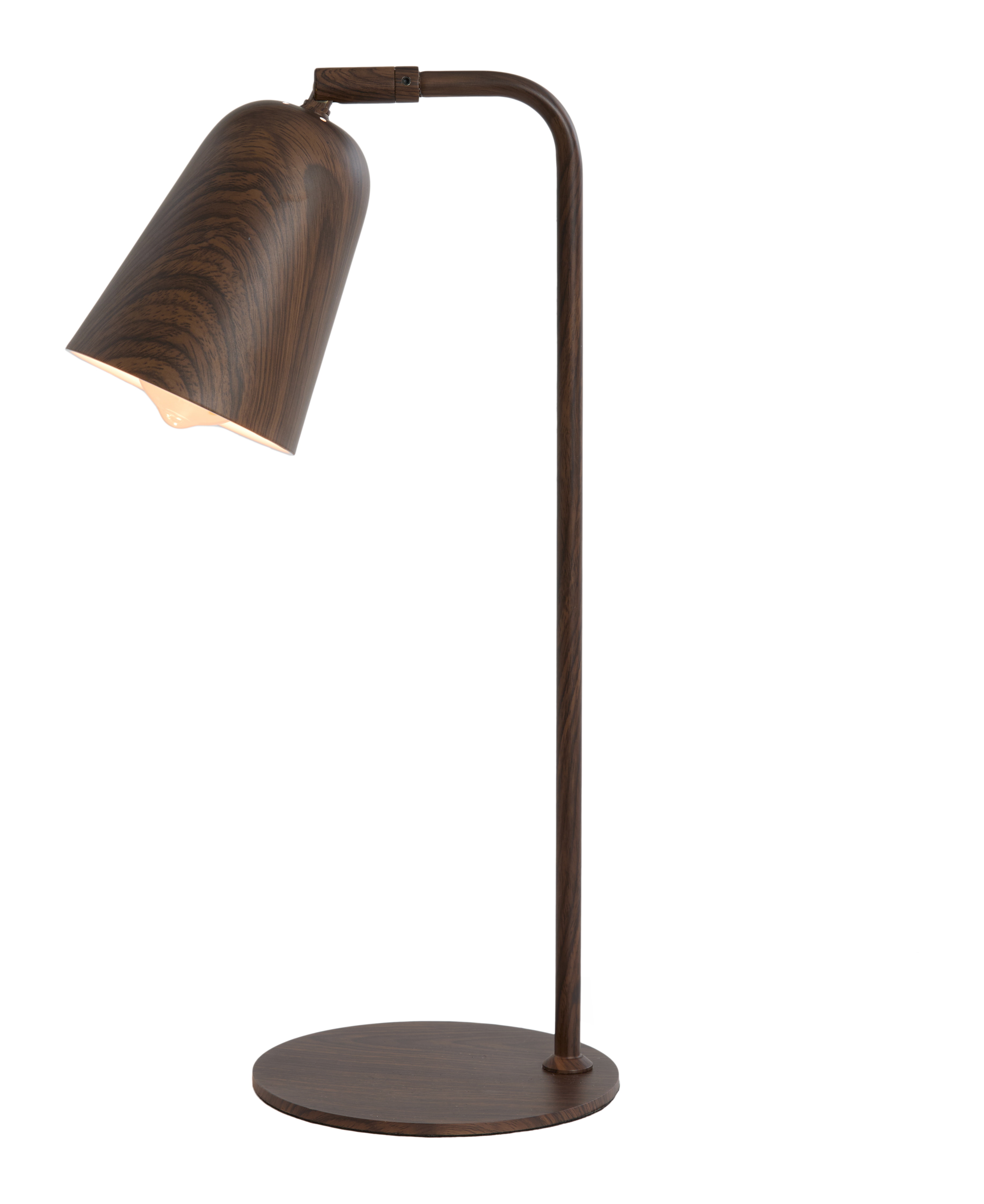 Light & Living Tafellamp 'Salomo' 47cm, kleur Donkerbruin
