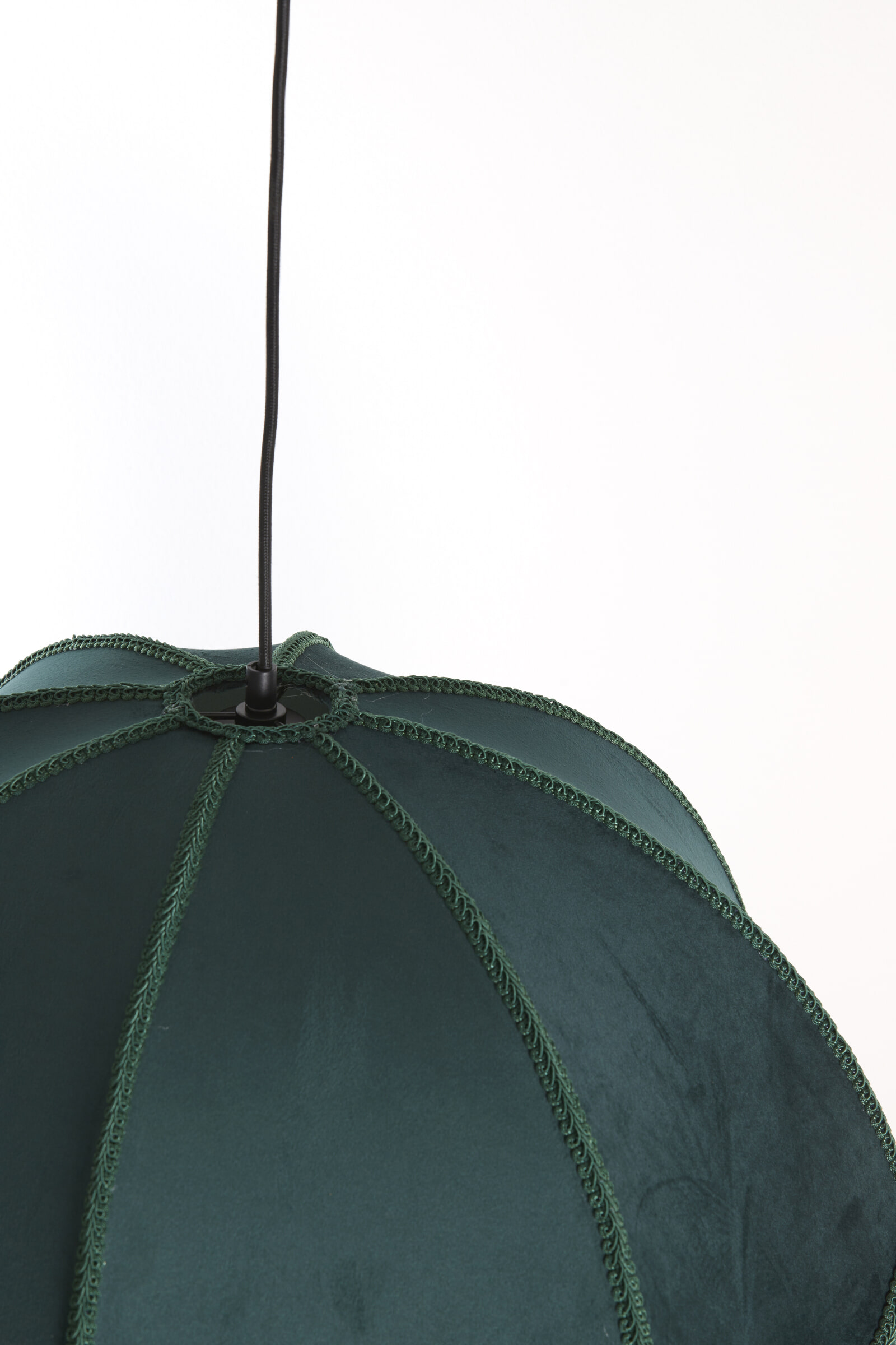 Light & Living Hanglamp 'Malacia' Velvet, 60cm, kleur Groen