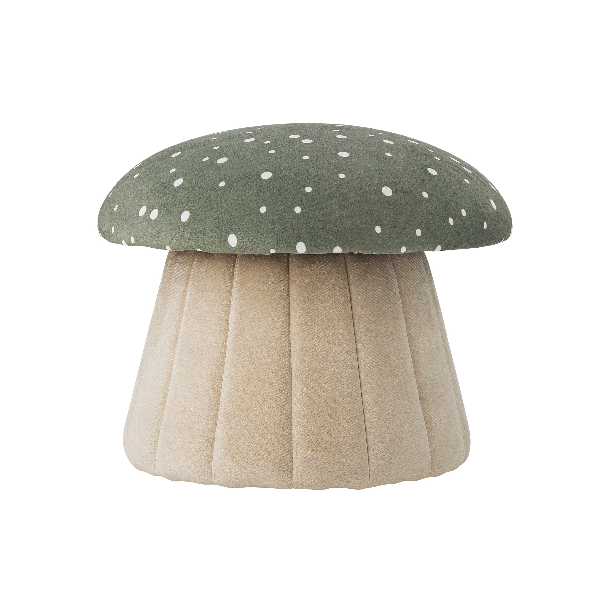 Bloomingville MINI Poef Lue Paddenstoel, 37cm - Groen