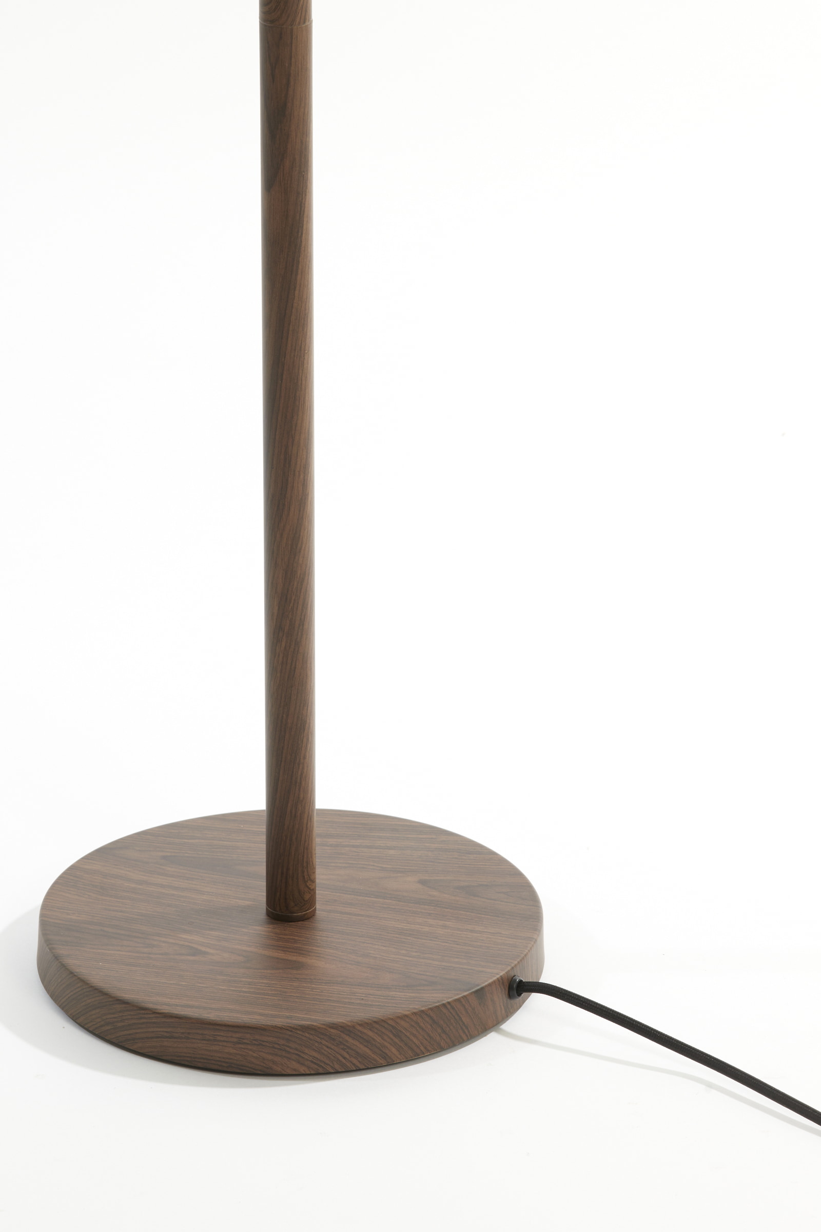 Light & Living Vloerlamp 'Washington' 149cm, kleur Donkerbruin (excl. kap)