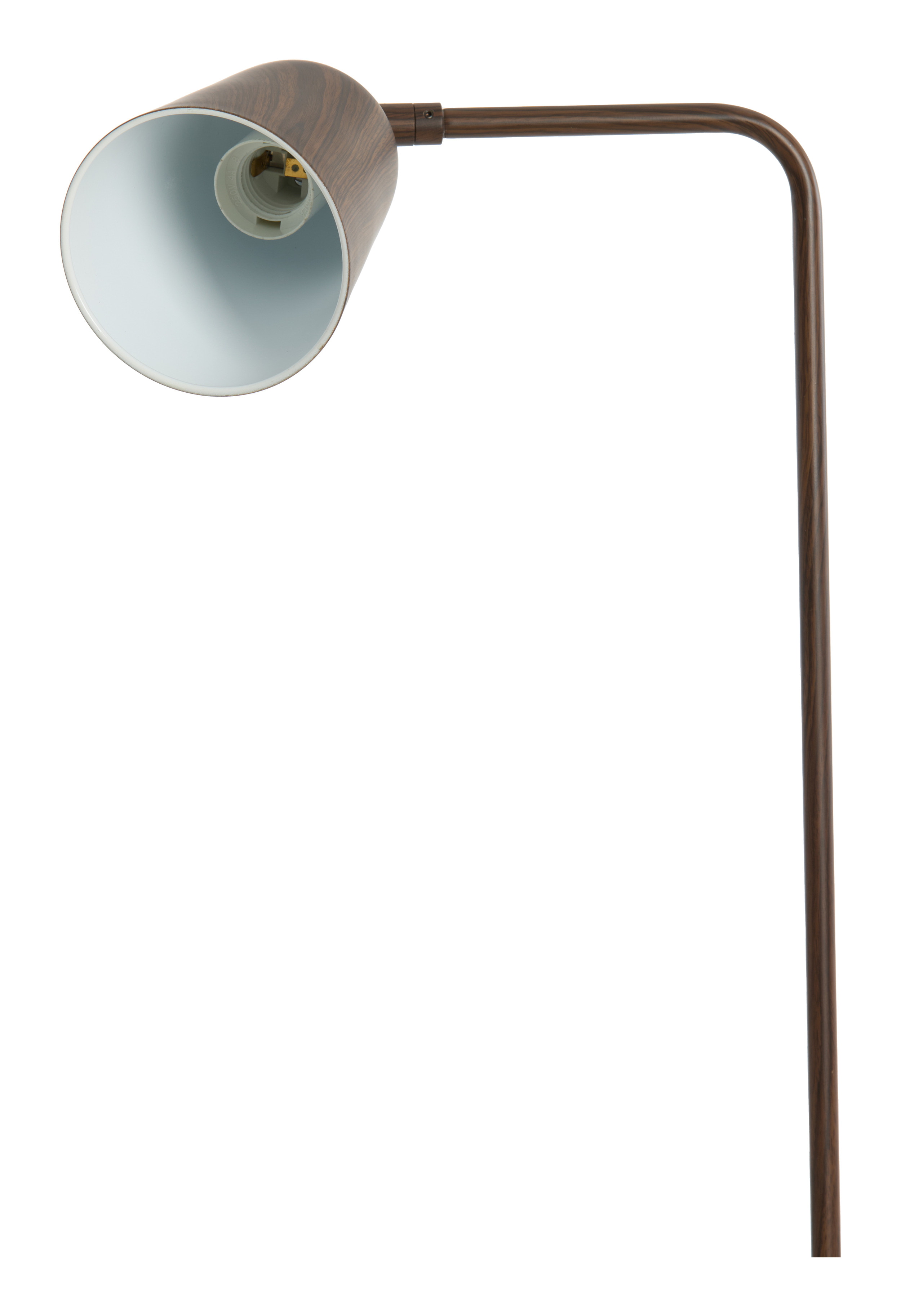 Light & Living Vloerlamp 'Salomo' 147cm, kleur Donkerbruin