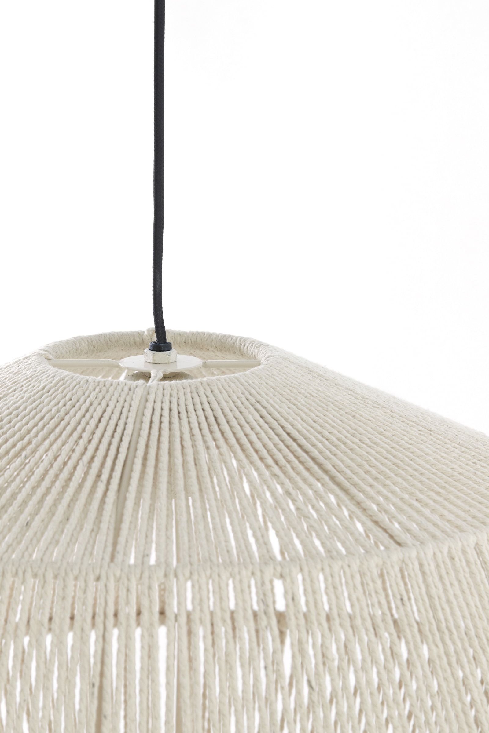 Light & Living Hanglamp 'Deya' 49cm, kleur Crème