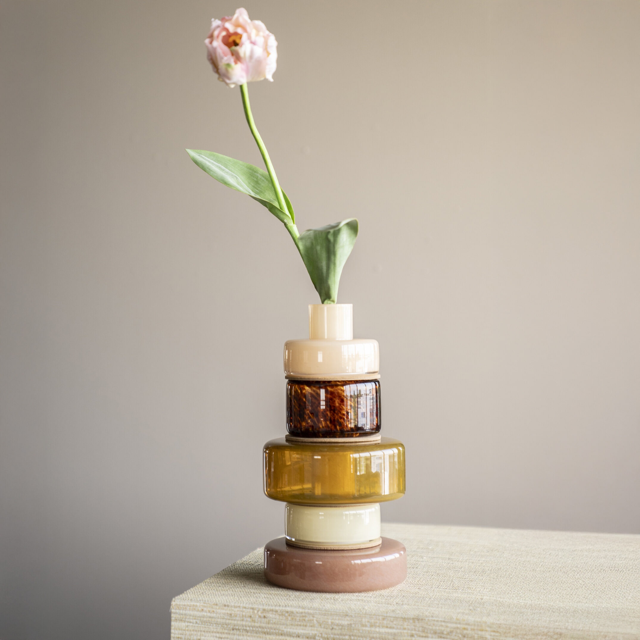 By-Boo Vaas 'Golas' Mondgeblazen glas