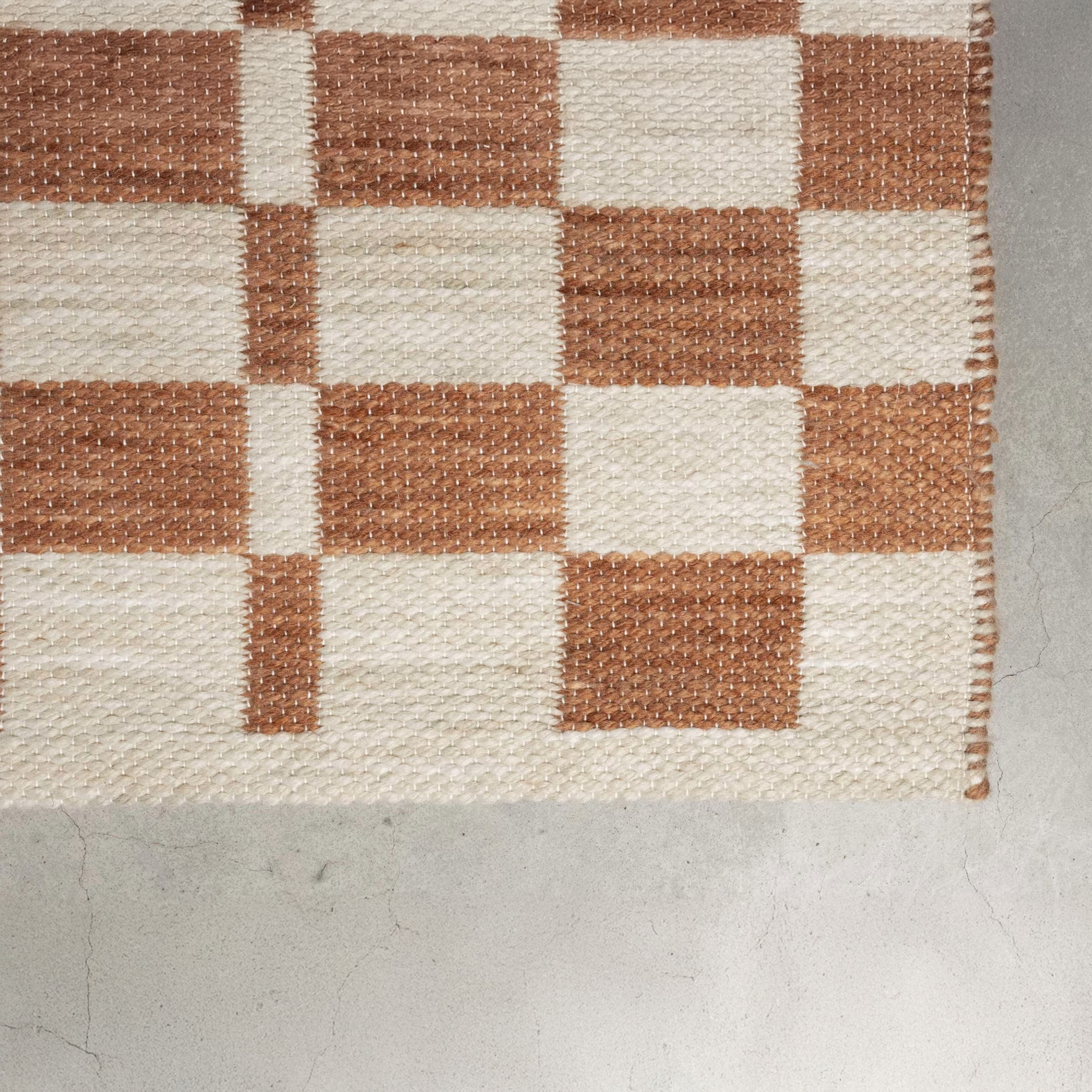 Zuiver Vloerkleed Checker 160 x 230cm - Terra