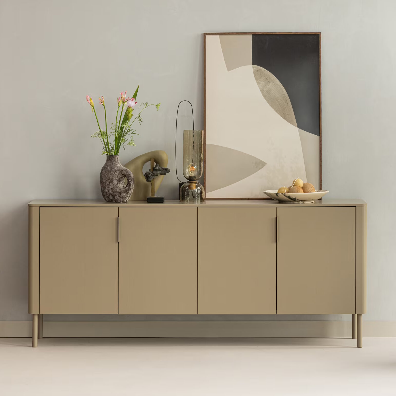 WOOOD Dressoir 'Gunnar' Grenenhout, 200cm