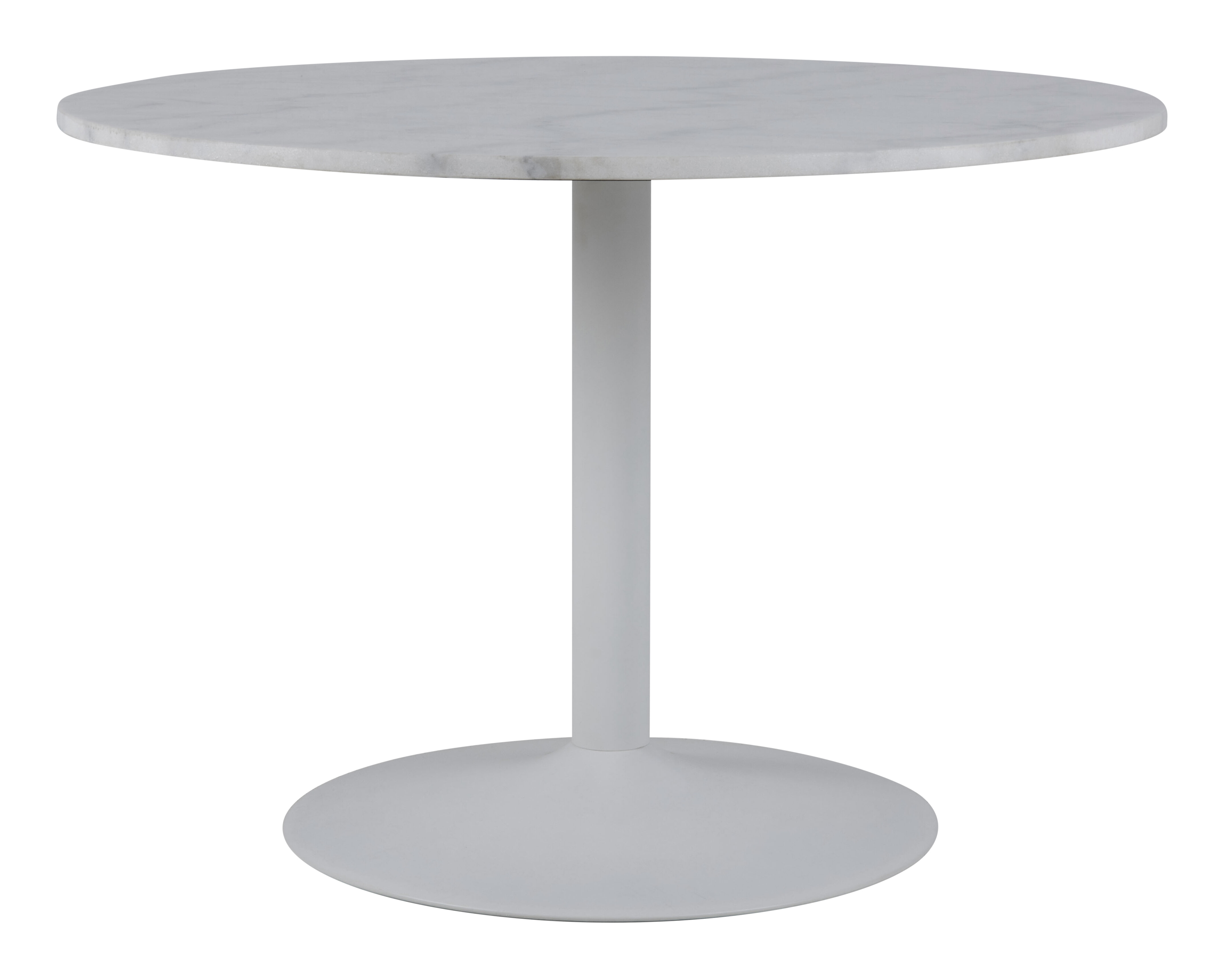 Bendt Ronde Eettafel 'Dara' 110cm, kleur Wit Marmer