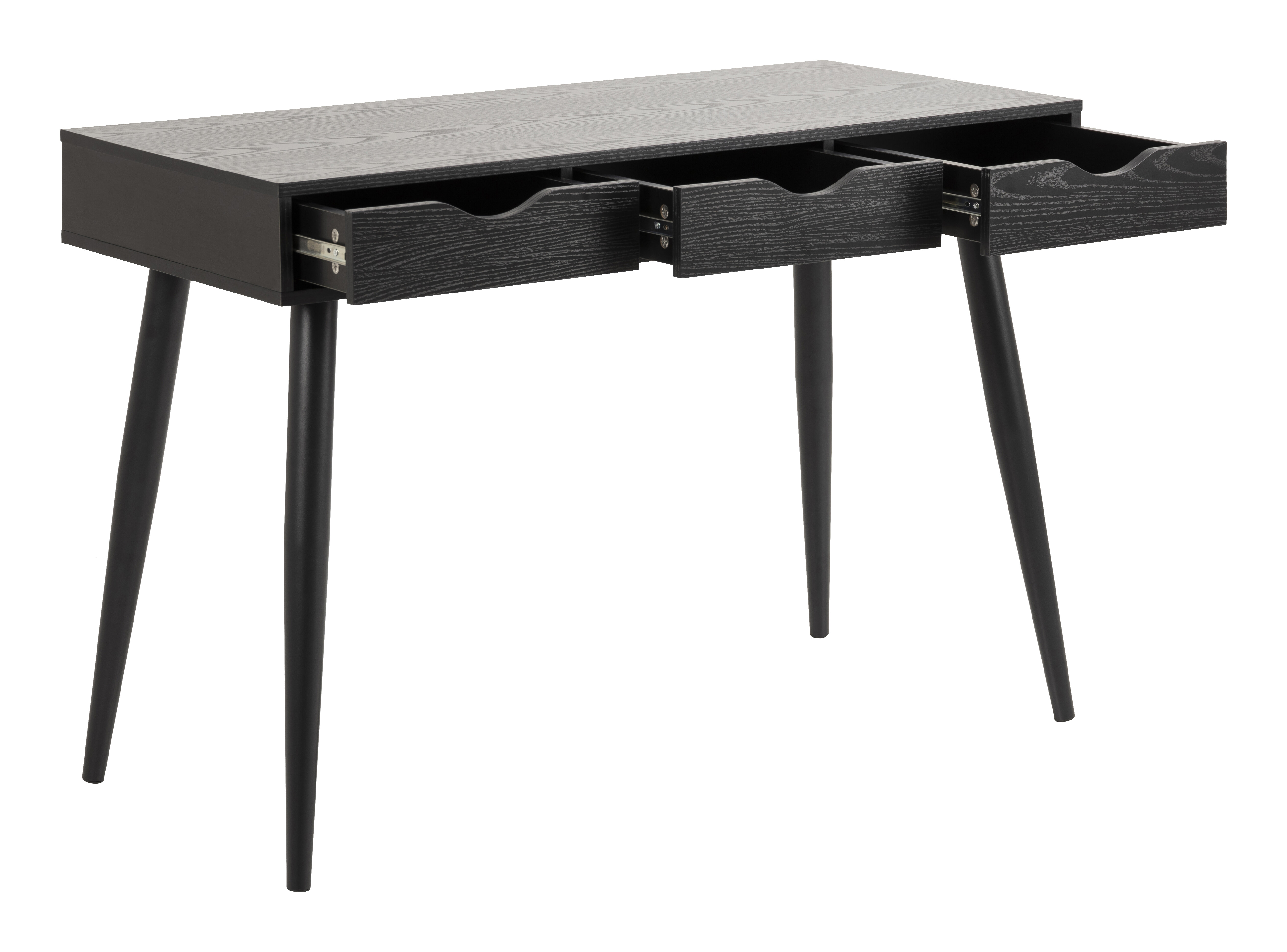 Bendt Bureau / sidetable 'Märta' 110 x 50cm, kleur Zwart