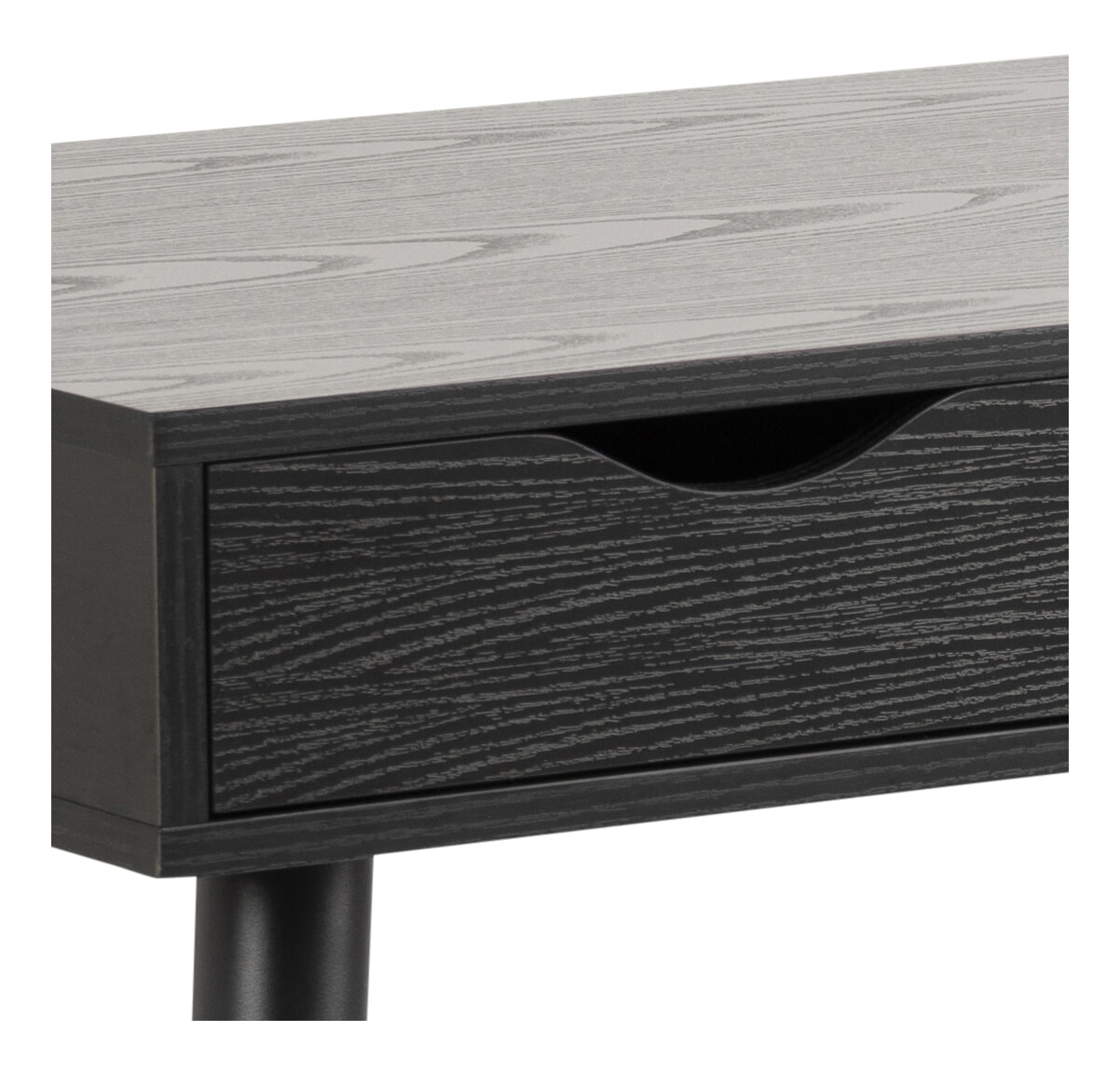 Bendt Bureau / sidetable 'Märta' 110 x 50cm, kleur Zwart