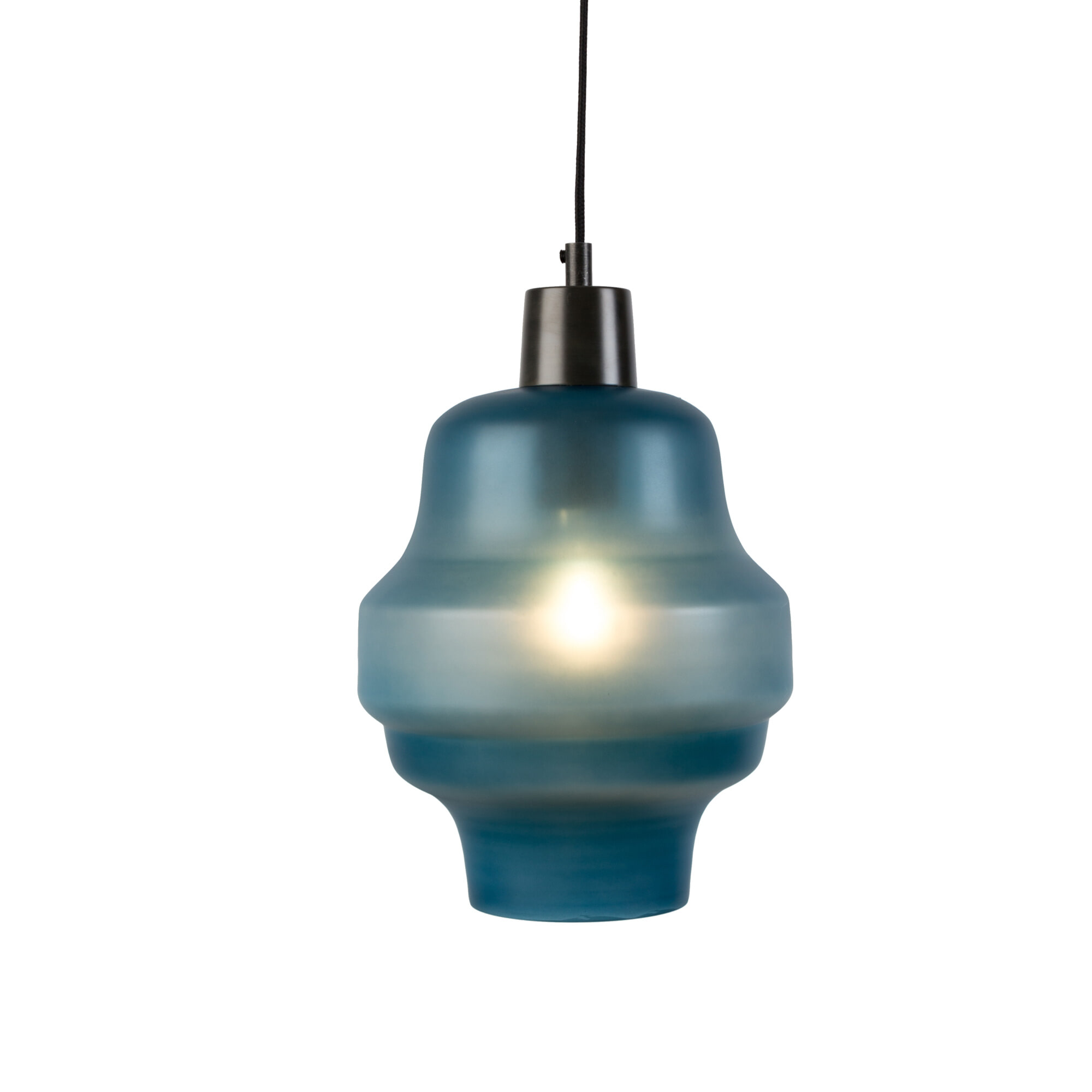 ZILT Hanglamp 'Dovydas' 26cm, kleur Blauw