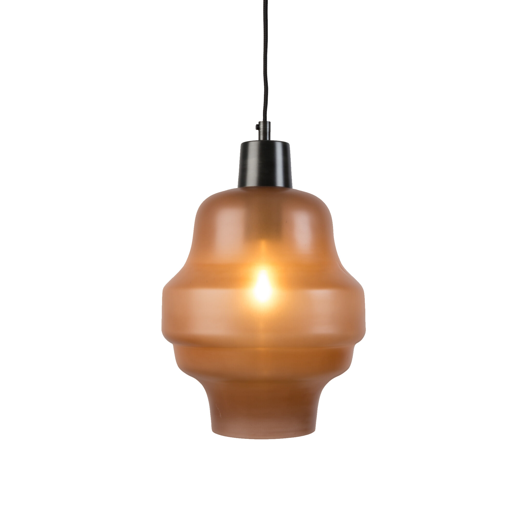 Hanglamp 'Dovydas' 26cm, kleur Terra