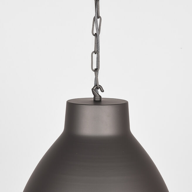 LABEL51 Hanglamp 'Industry', Metaal, kleur Grijs
