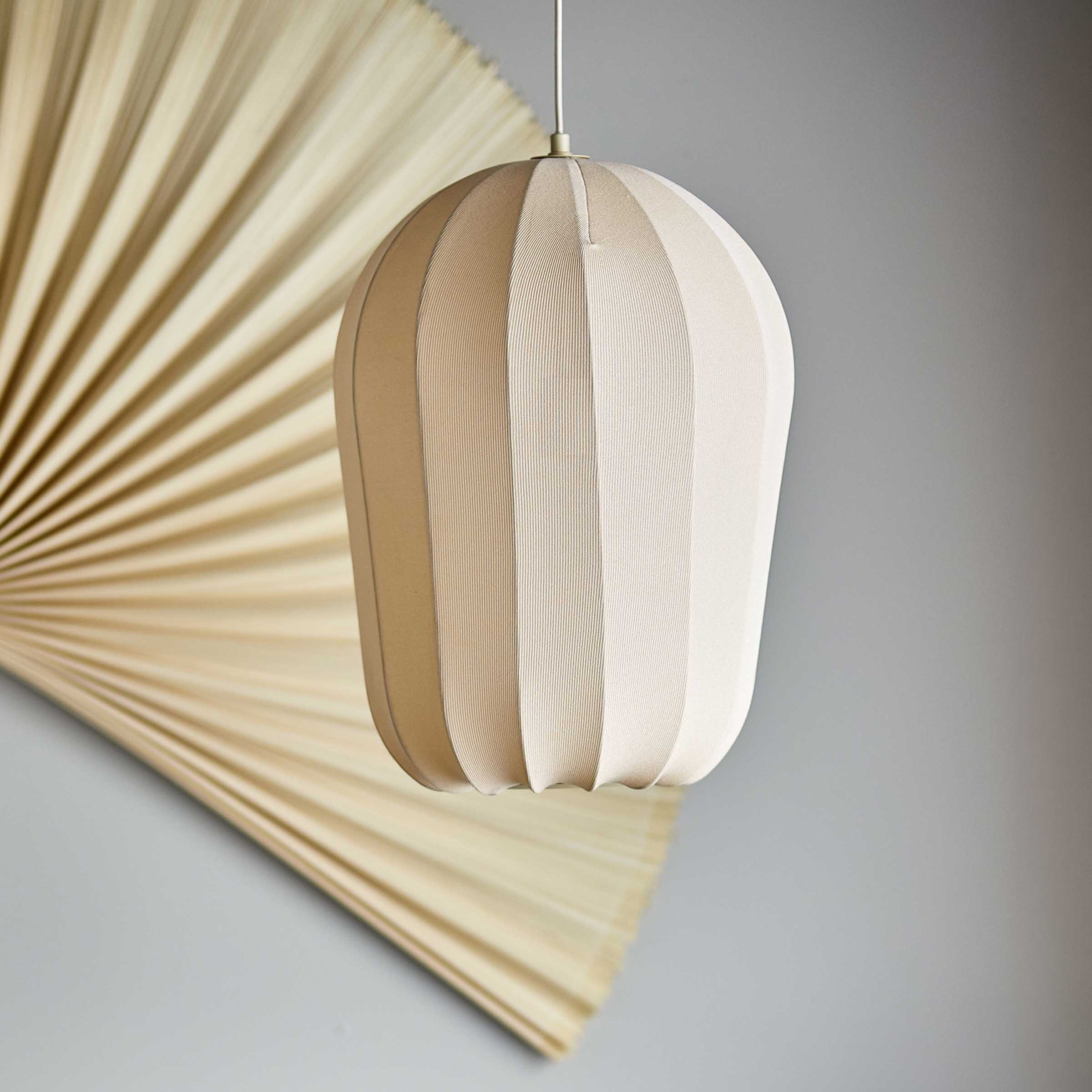 Bloomingville Hanglamp Naluna stof 50cm - Nature