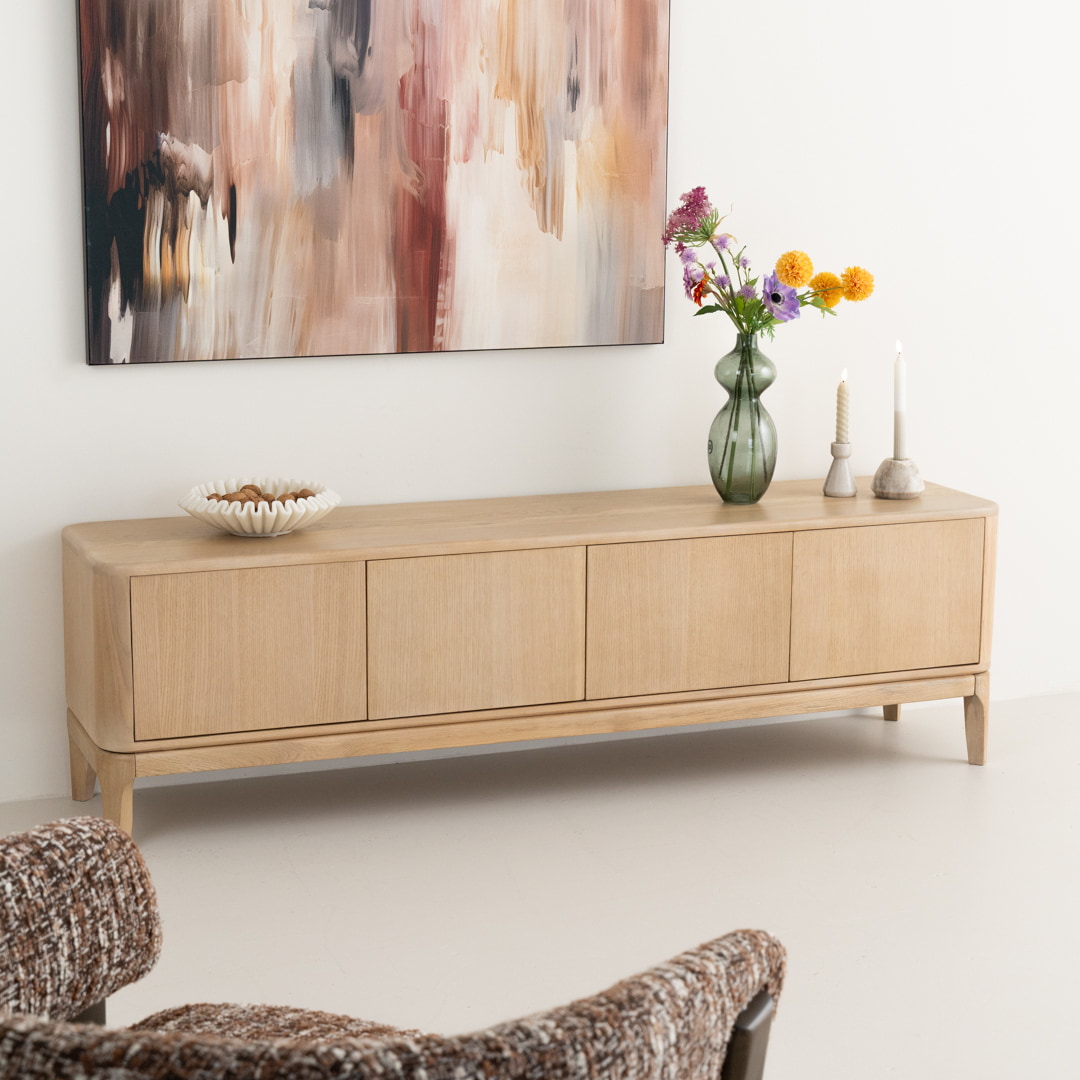 Eleonora TV-meubel 'Harvey' Eikenhout, 170cm, foto 2