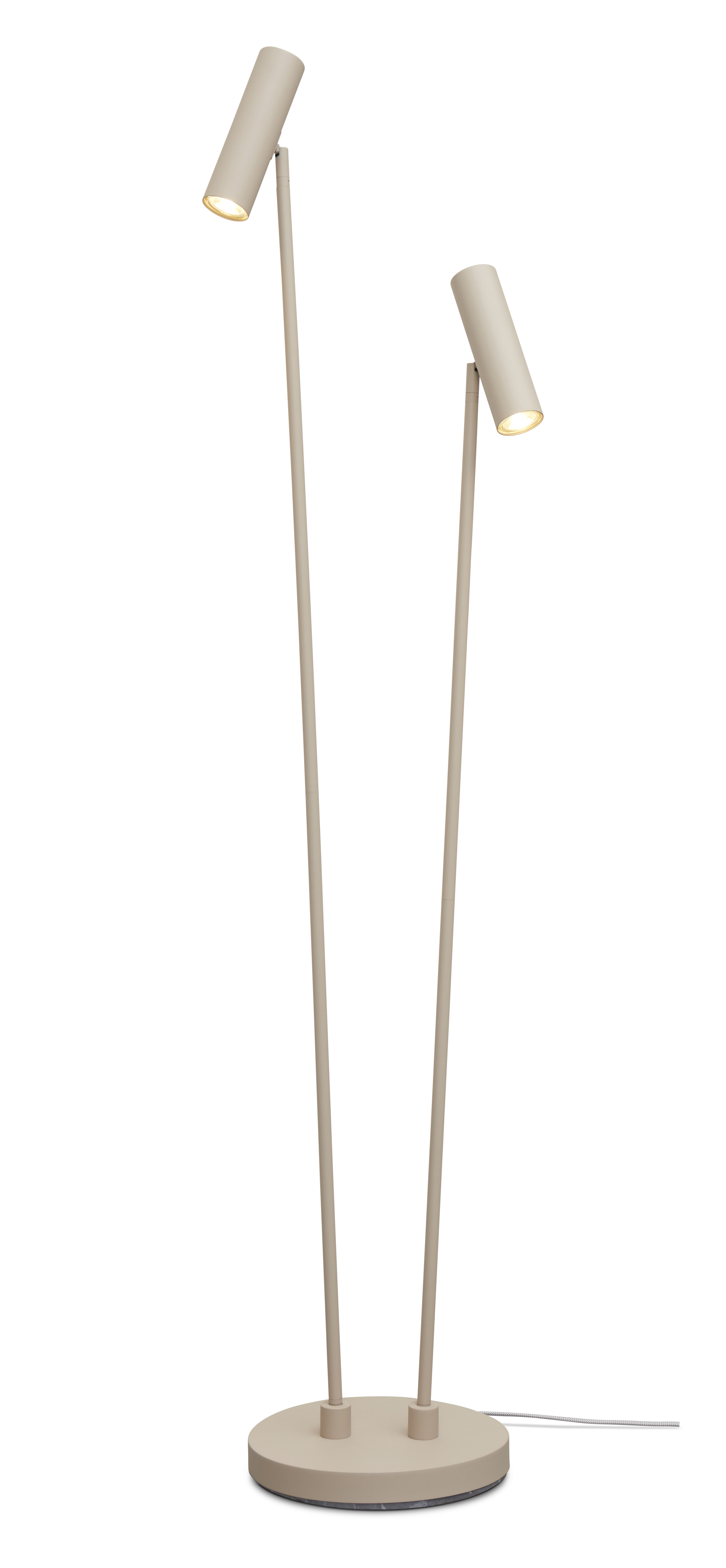its about RoMi Vloerlamp 'Havana' 2-lamps, kleur Zand