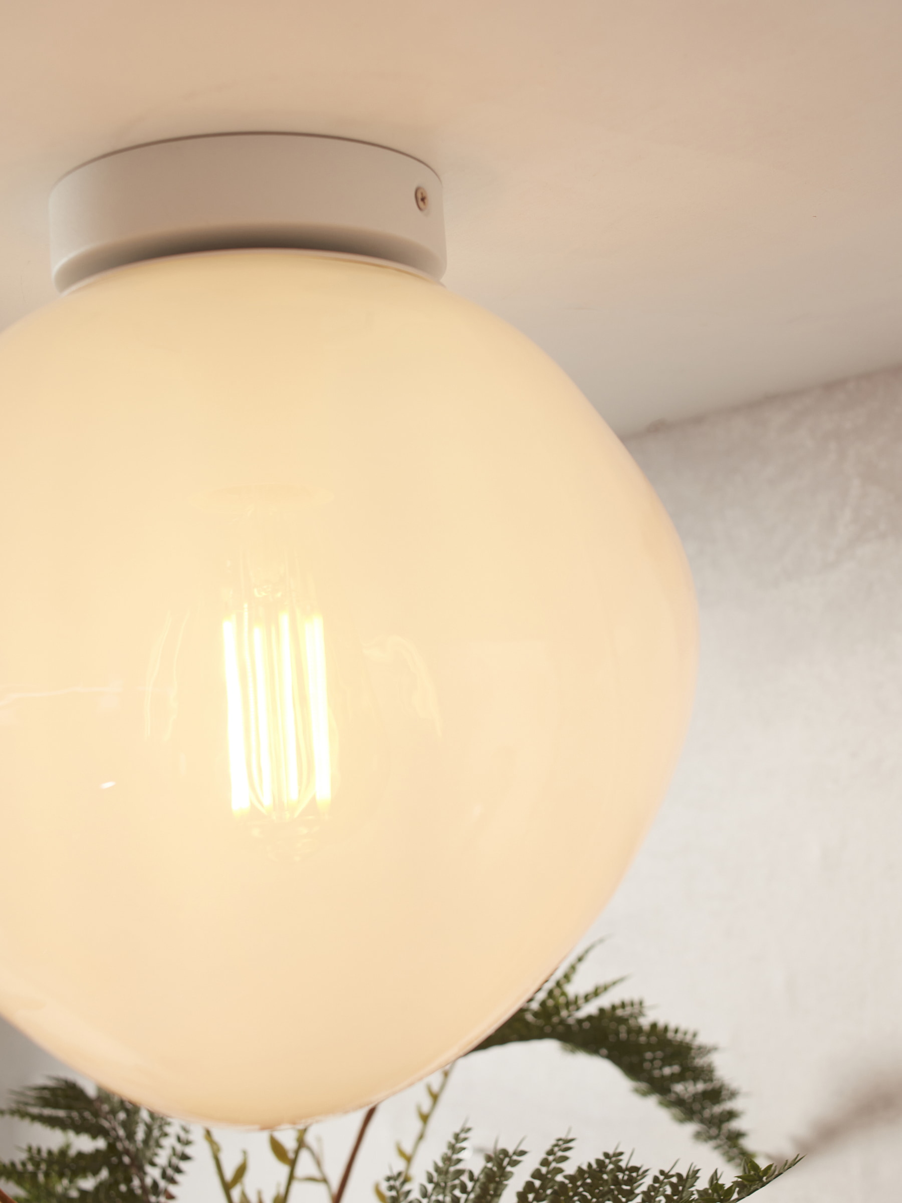 its about RoMi Plafondlamp 'Helsinki' 26cm, kleur Wit