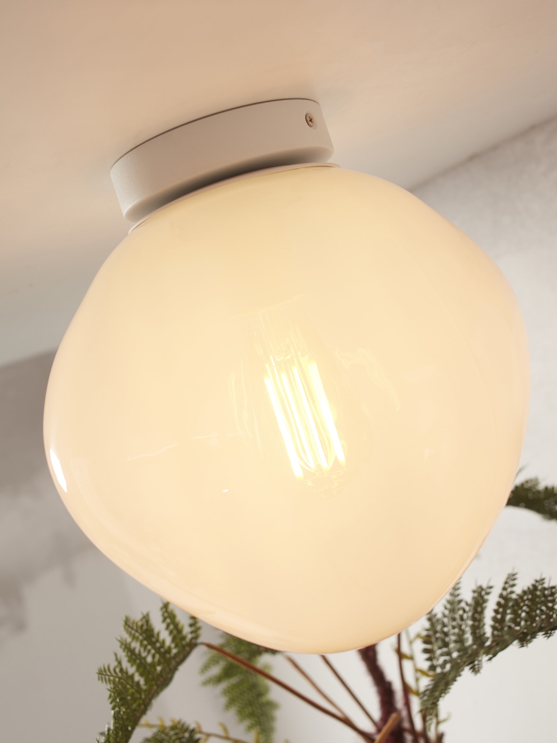 its about RoMi Plafondlamp 'Helsinki' 26cm, kleur Wit