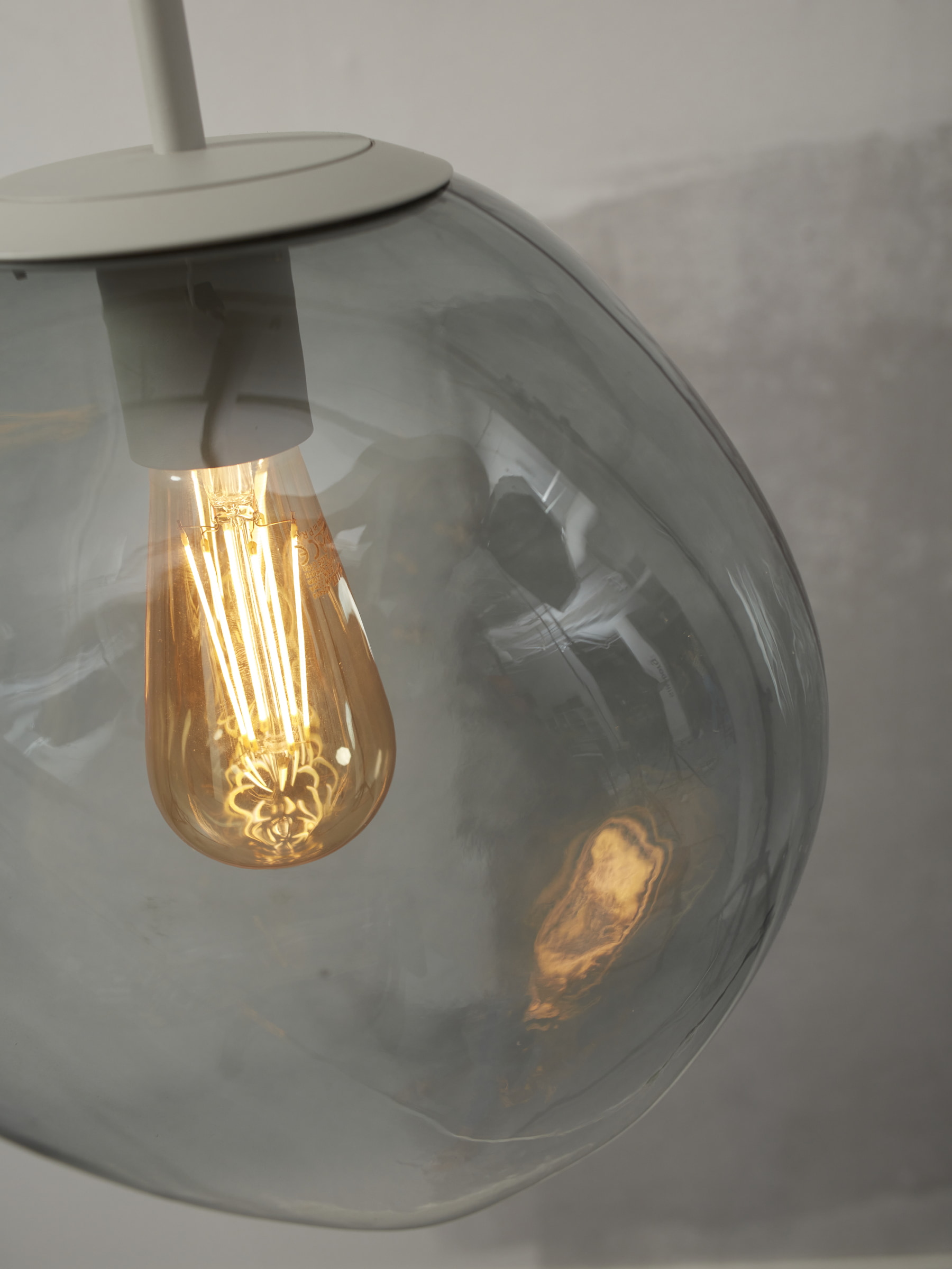its about RoMi Hanglamp 'Helsinki' 26cm, kleur Lichtgrijs