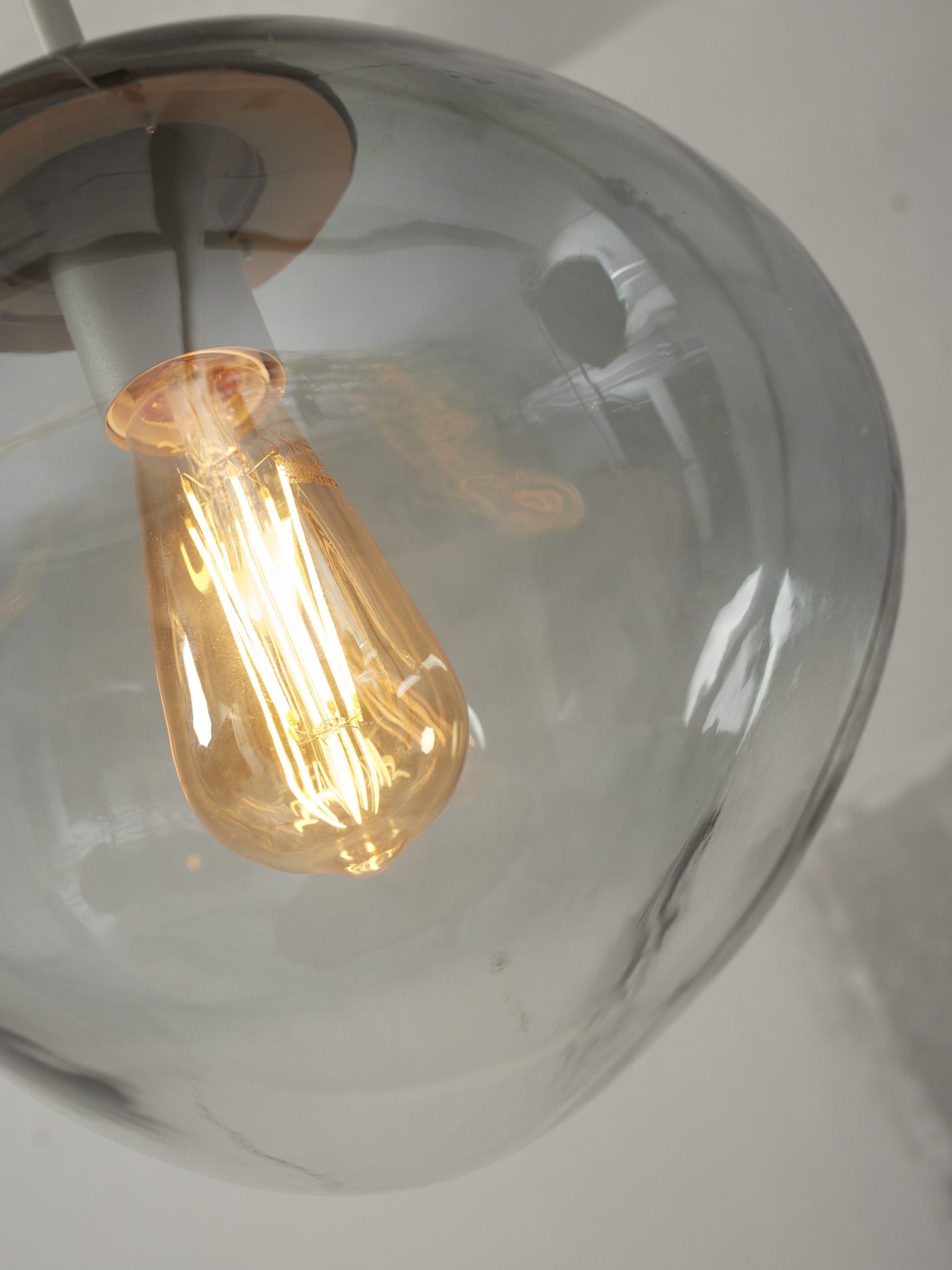 its about RoMi Hanglamp 'Helsinki' 26cm, kleur Lichtgrijs