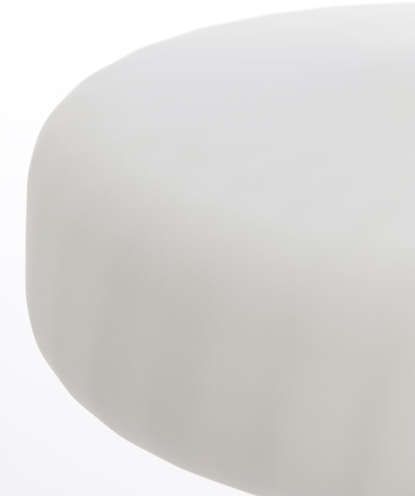 Light & Living Tafellamp 'Pleat' Glas, 53cm, kleur Mat Wit