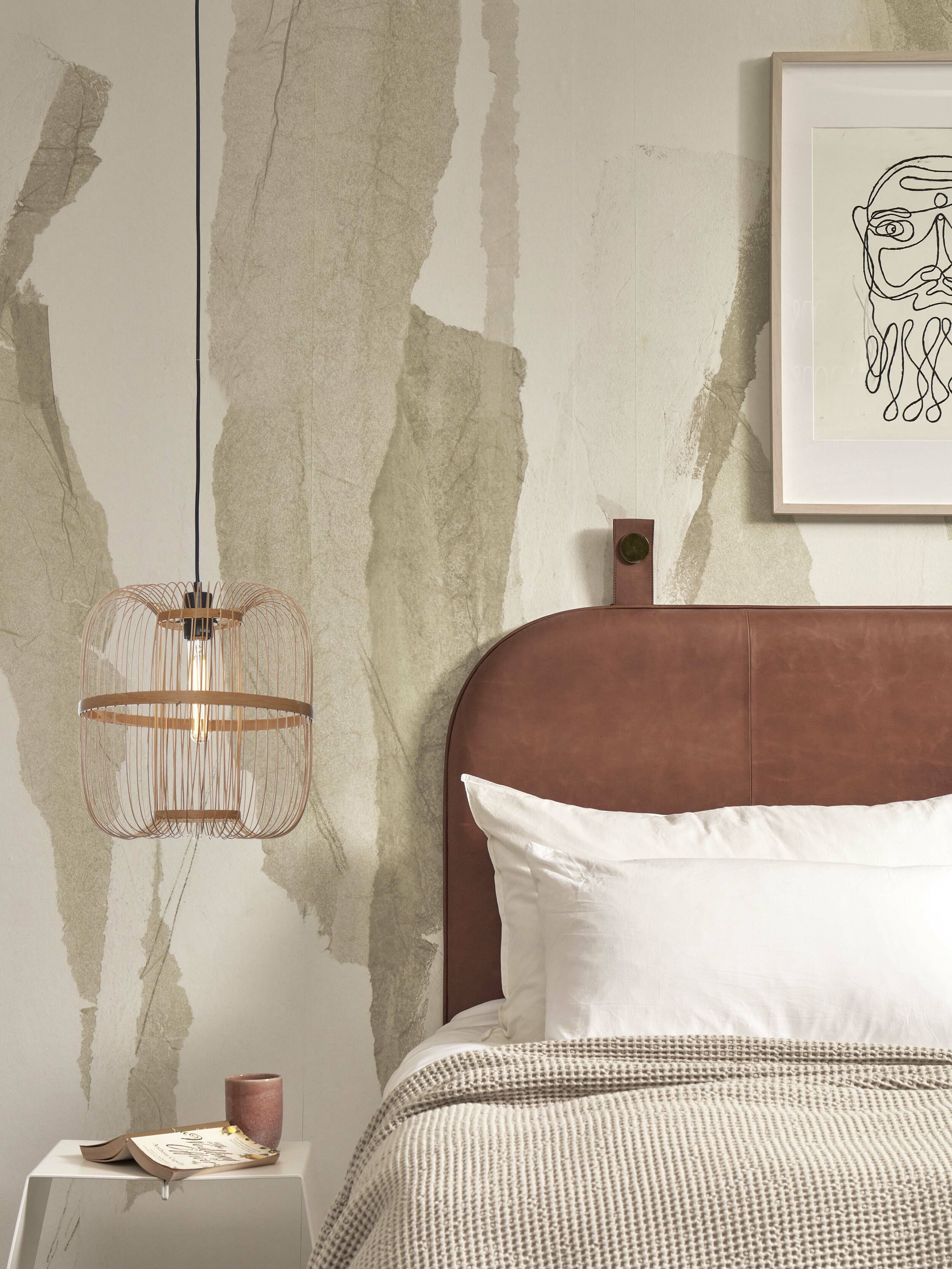GOOD&MOJO Hanglamp 'Hokkaido' Bamboe, 25cm, kleur Naturel