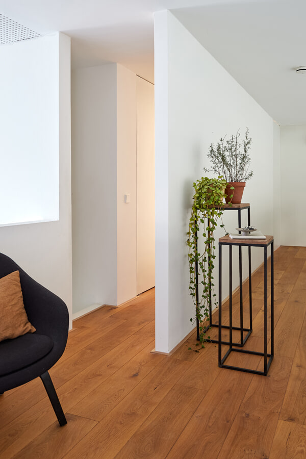 Light & Living Zuilen / bijzettafels 'Yarula' Set van 2 stuks, zwart+hout