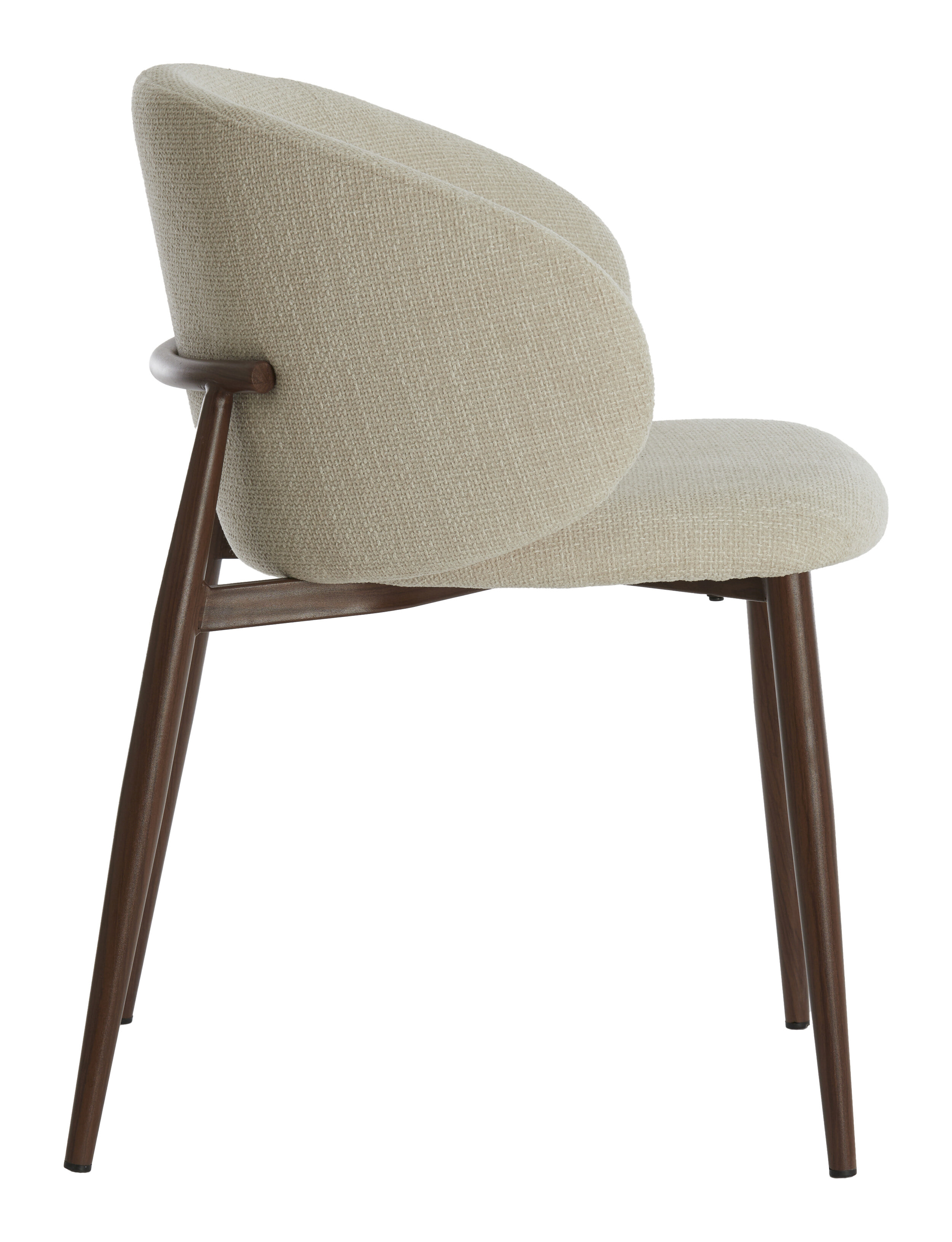 Light & Living Eetkamerstoel 'Aluko' kleur Crème