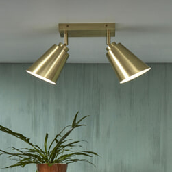 its about RoMi Plafondlamp 'Bremen' 2-lamps