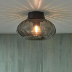 its about RoMi Plafondlamp 'Brussels' Glas, 28cm