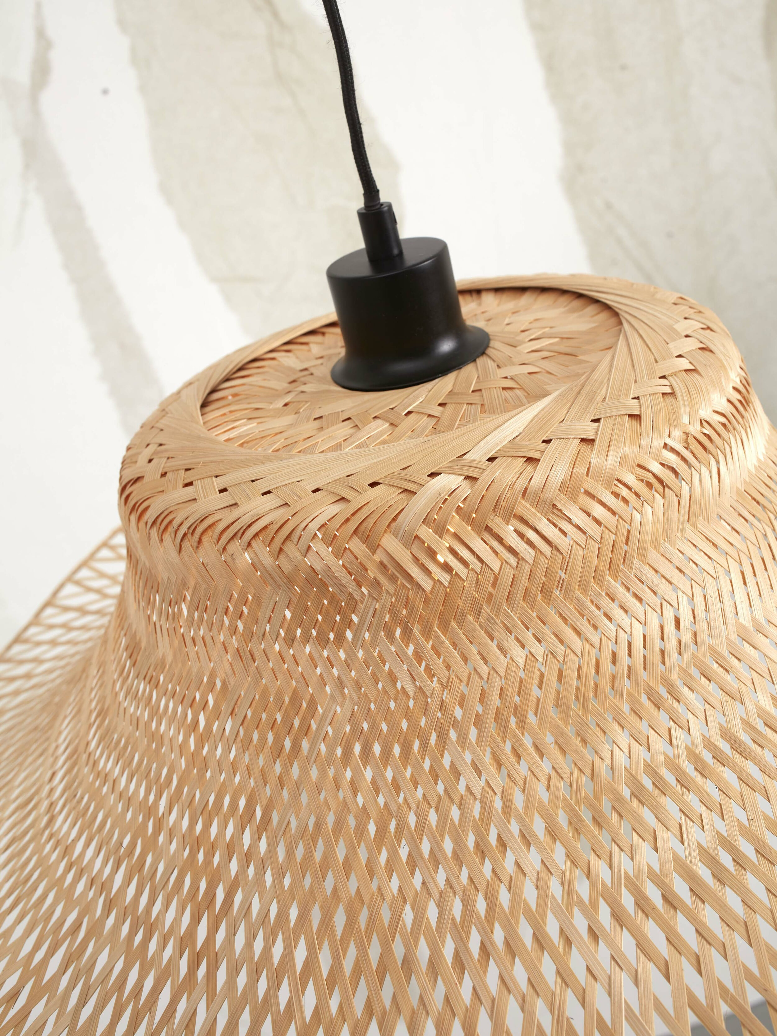 GOOD&MOJO Hanglamp 'Ibiza' Bamboe, 50cm, kleur Naturel