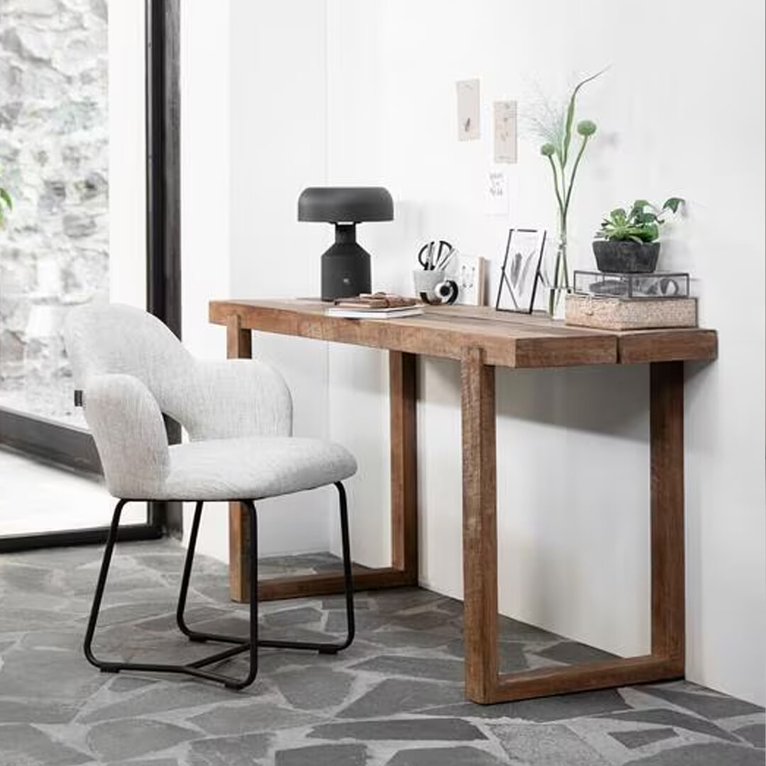 DTP Home Sidetable / Bureau Icon Teakhout, 150 x 50cm - Naturel