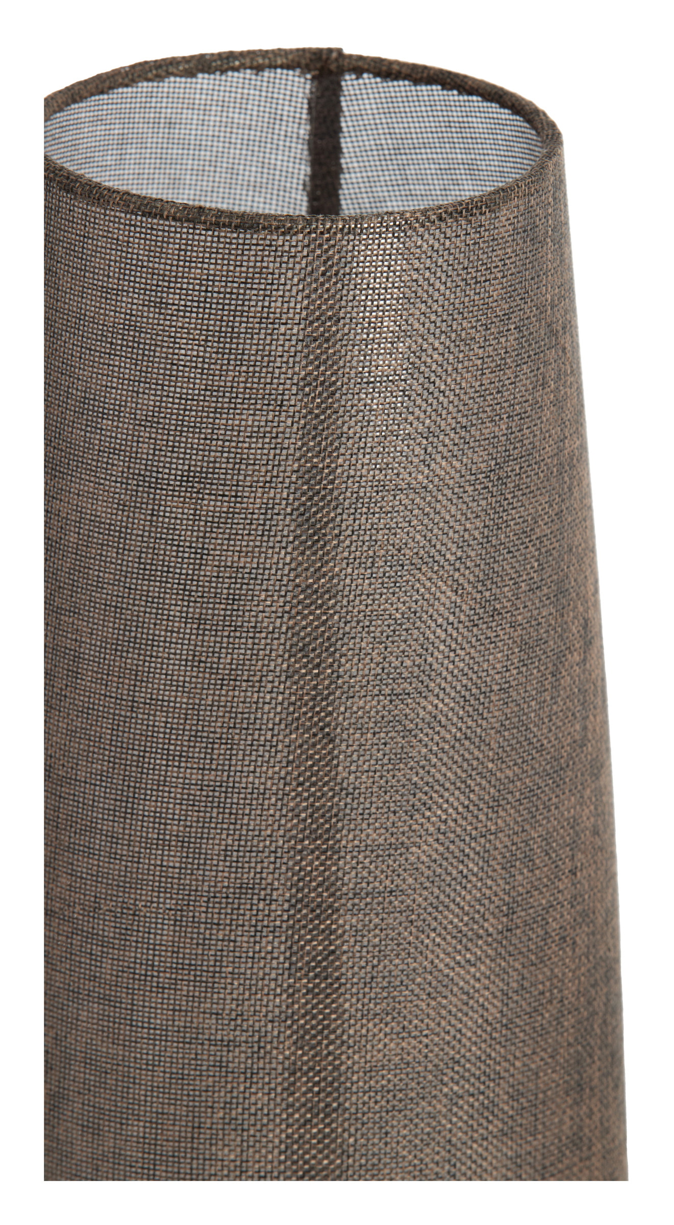Light & Living Tafellamp 'Howie' 42cm, kleur Donkerbruin