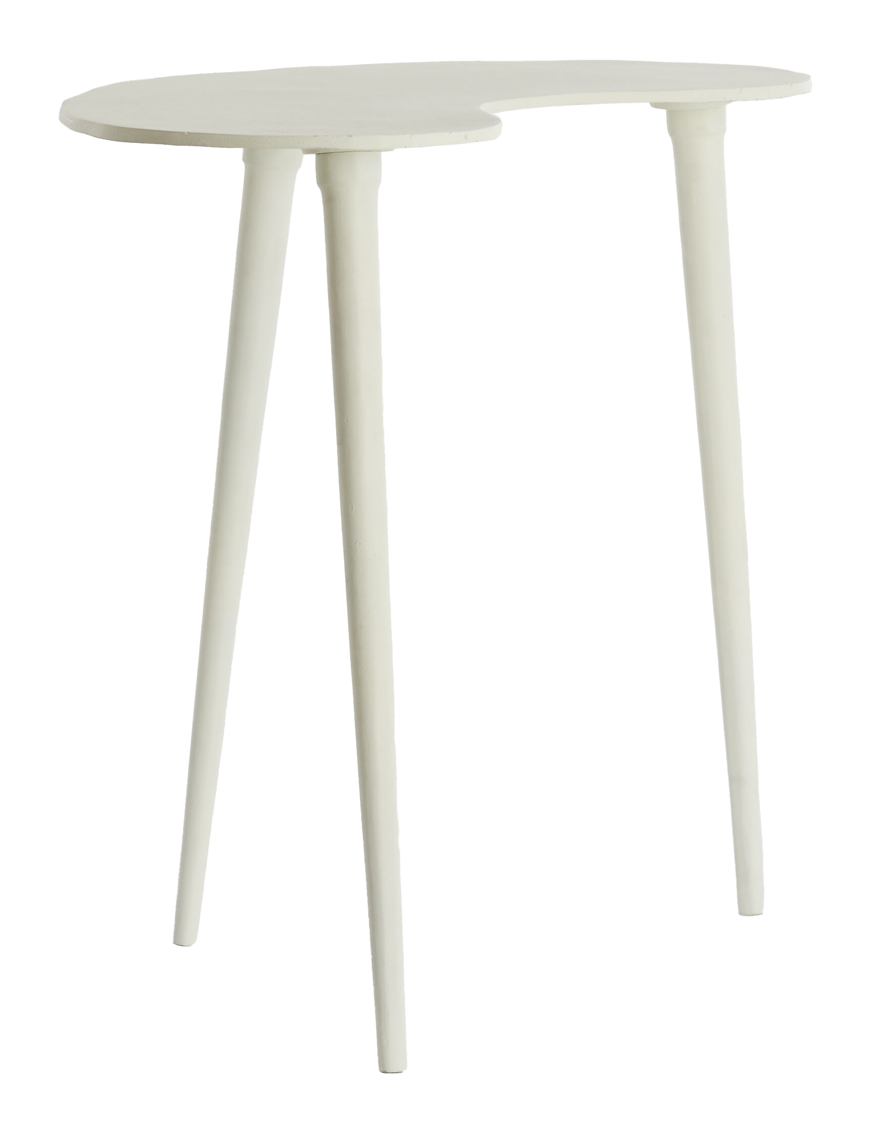Light & Living Organische Bijzettafel 'Linos' 53 x 30cm, kleur Crème