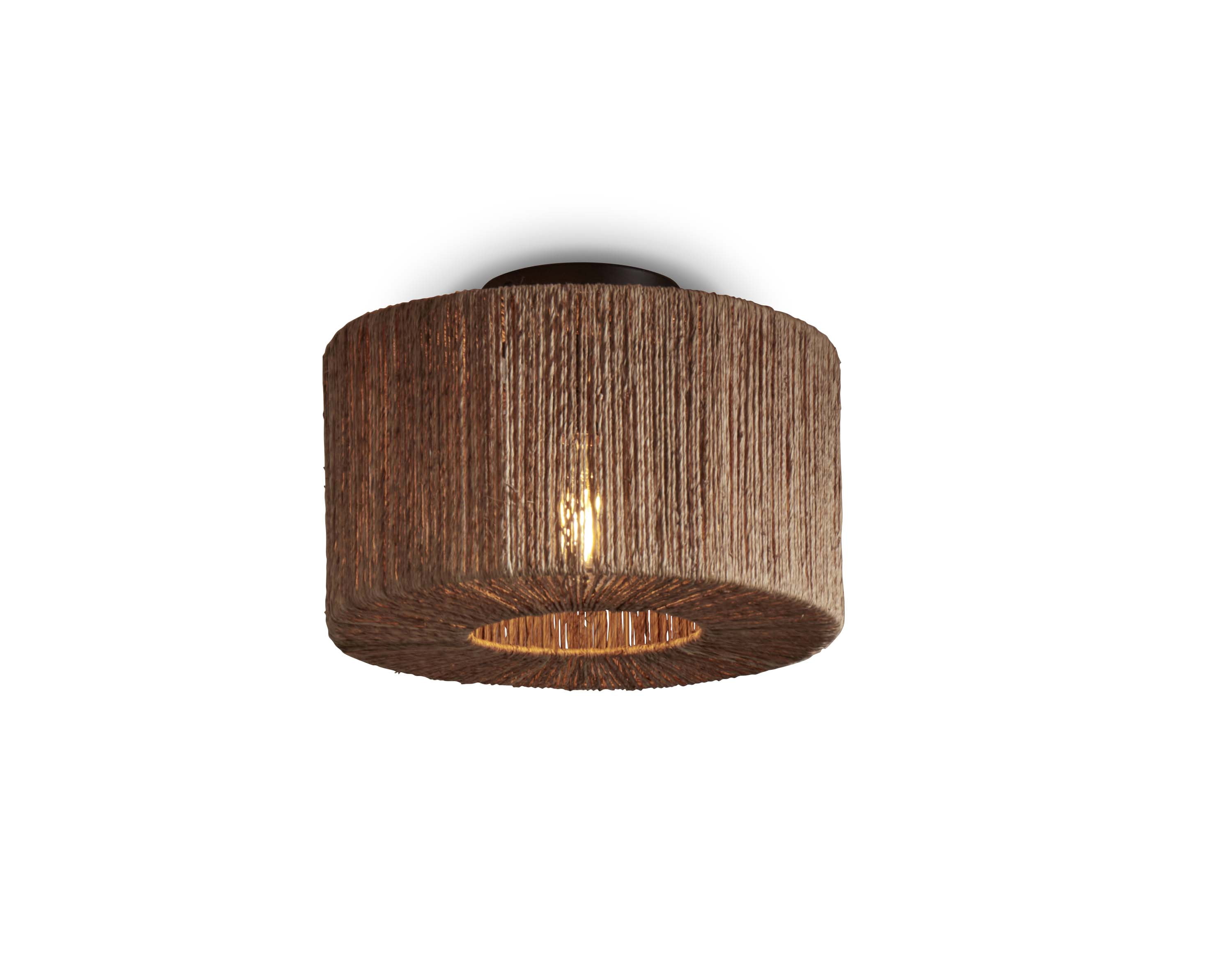 GOOD&MOJO Plafondlamp 'Iguazu' Jute, 30cm, kleur Naturel