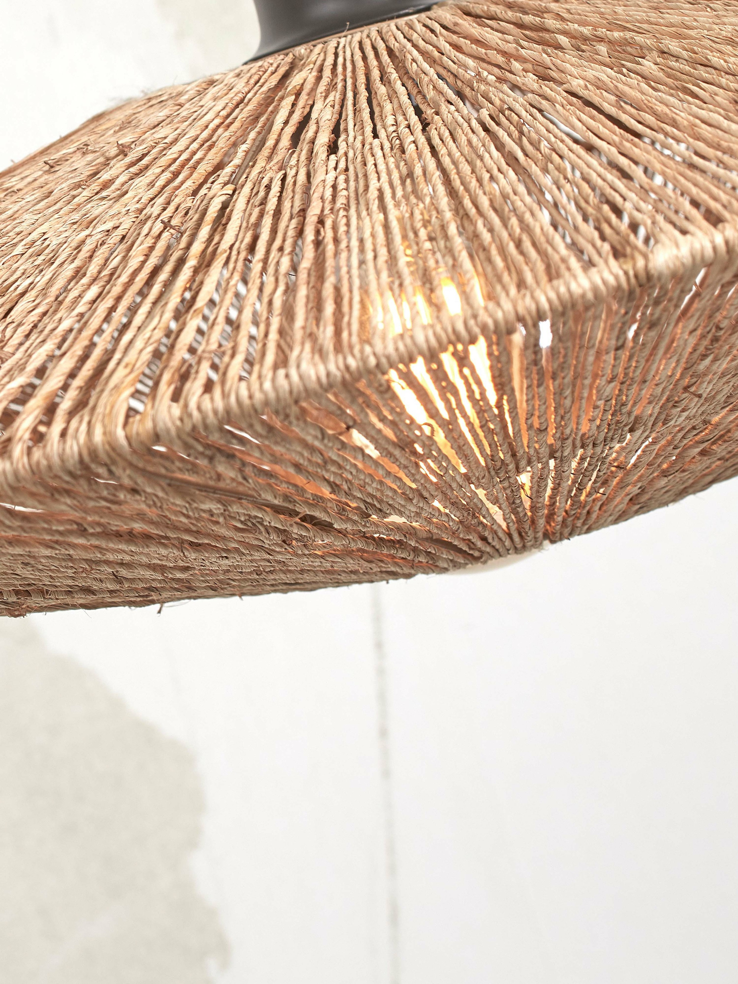 GOOD&MOJO Plafondlamp 'Iguazu' Jute, 40cm, kleur Naturel