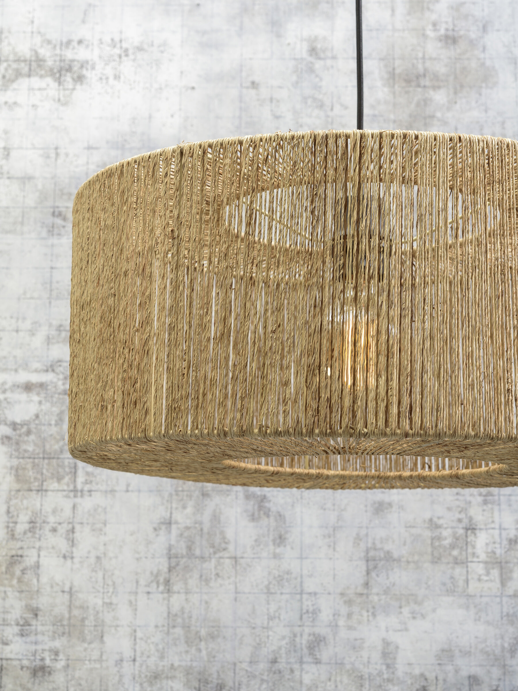 GOOD&MOJO Vloerlamp 'Iguazu' Small, Jute, kleur Naturel