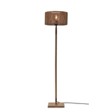 GOOD&MOJO Vloerlamp 'Iguazu' Bamboe en jute, 125cm, kleur Naturel