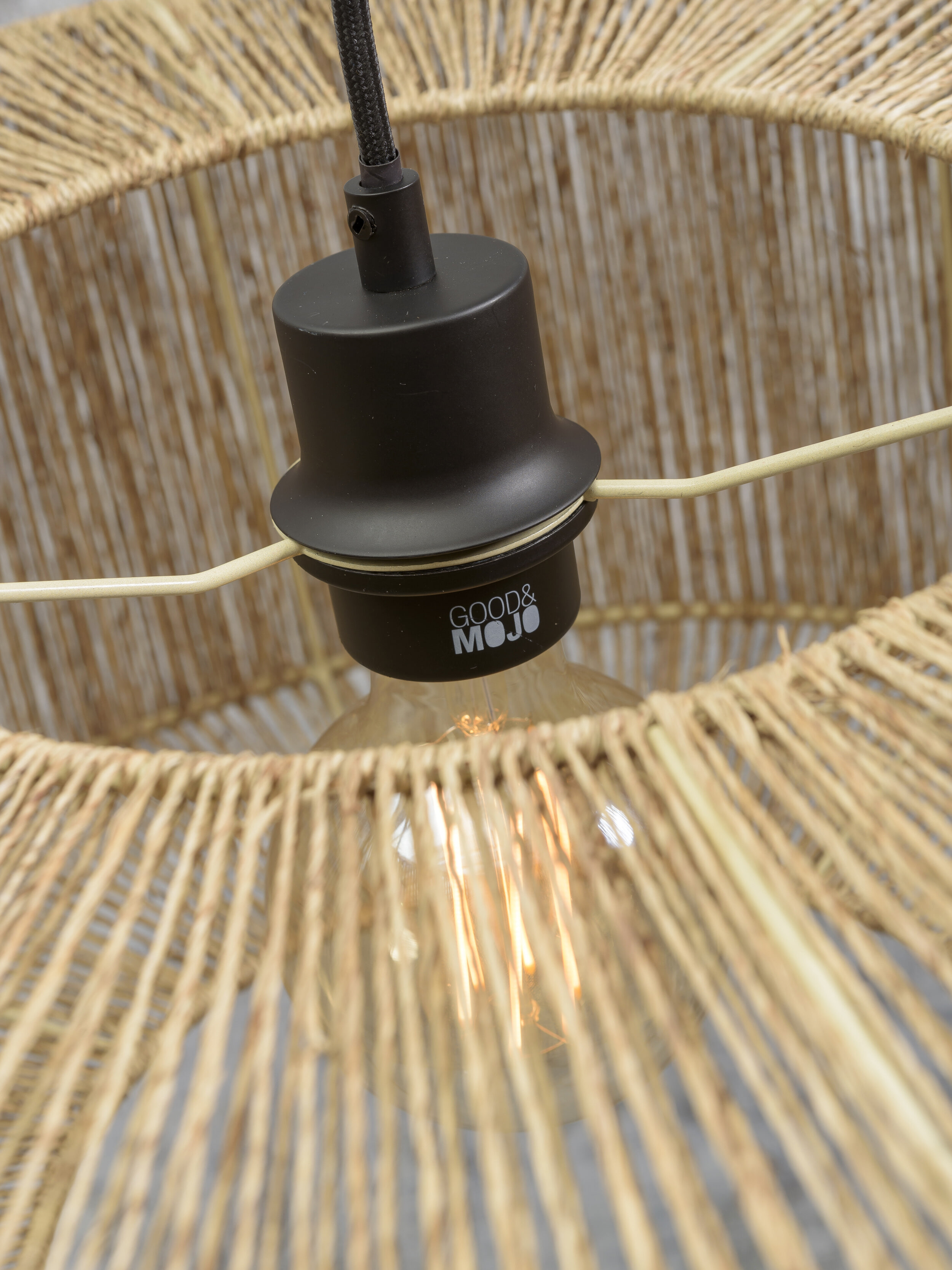 GOOD&MOJO Hanglamp 'Iguazu' Small, Jute, kleur Naturel