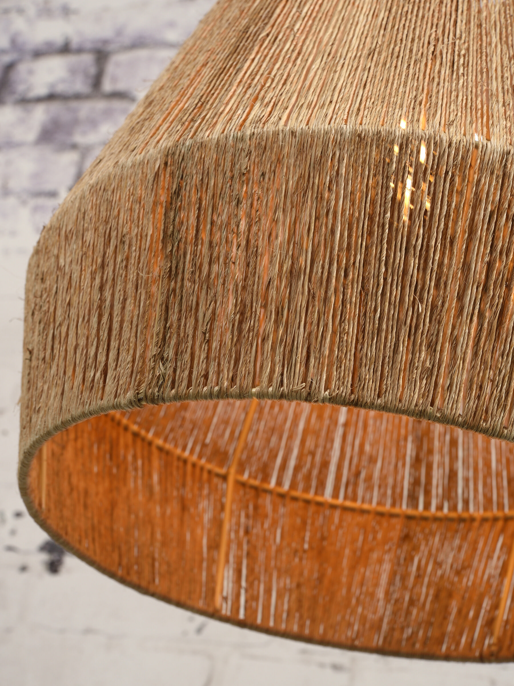 GOOD&MOJO Hanglamp 'Iguazu' 40cm, Jute, kleur Naturel