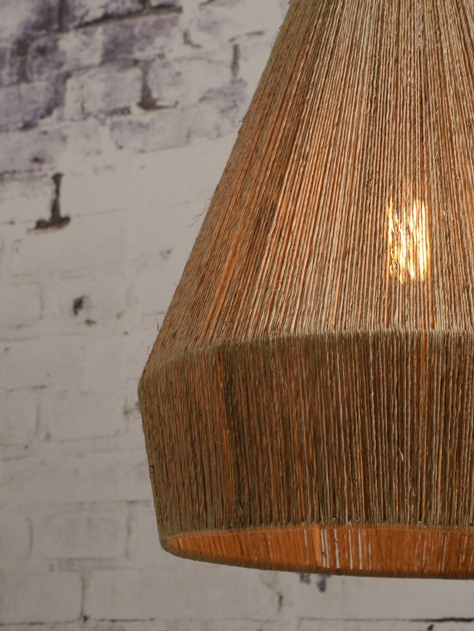 GOOD&MOJO Hanglamp 'Iguazu' 40cm, Jute, kleur Naturel