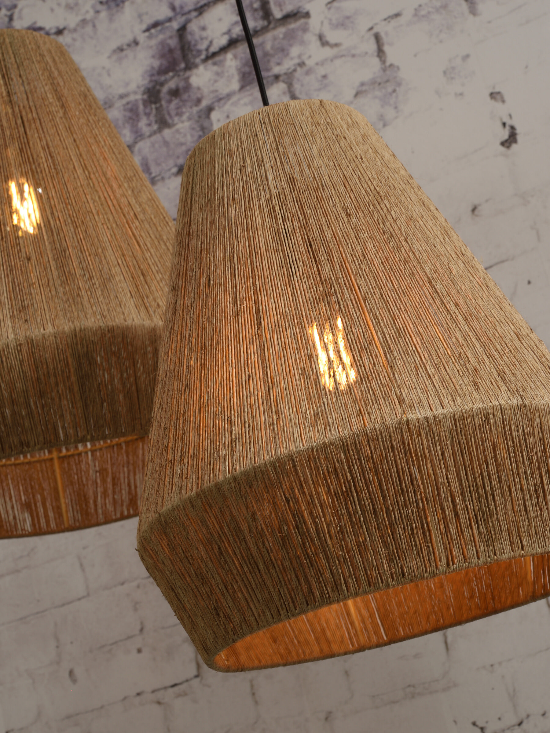 GOOD&MOJO Hanglamp 'Iguazu' 40cm, Jute, kleur Naturel