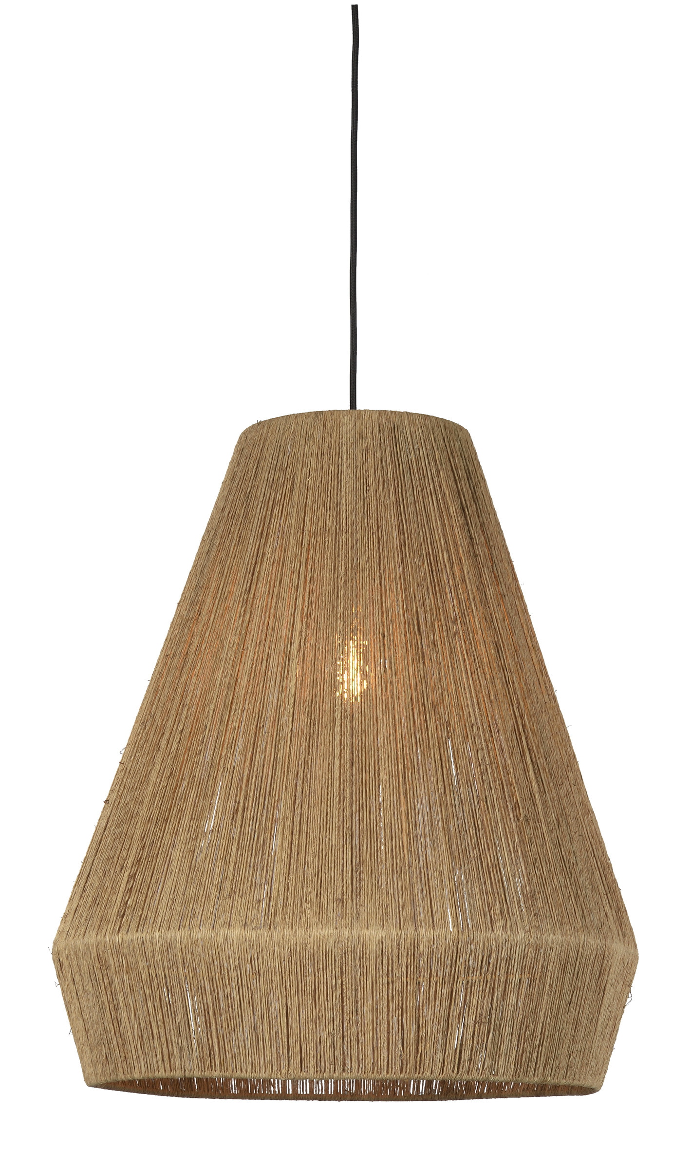 GOOD&MOJO Hanglamp 'Iguazu' Jute, kleur Naturel