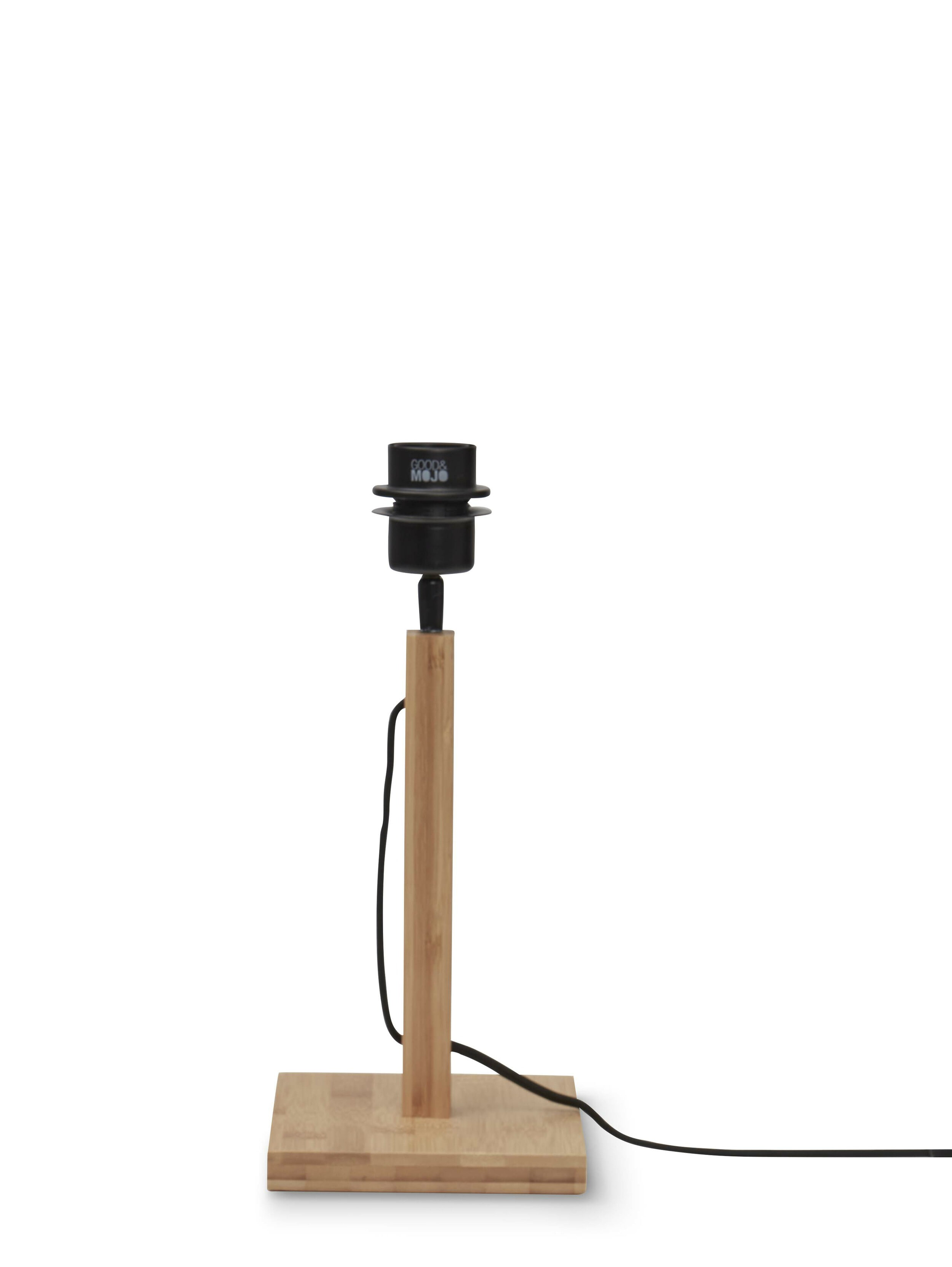 GOOD&MOJO Tafellamp 'Iguazu' Bamboe en jute, 37cm, kleur Naturel