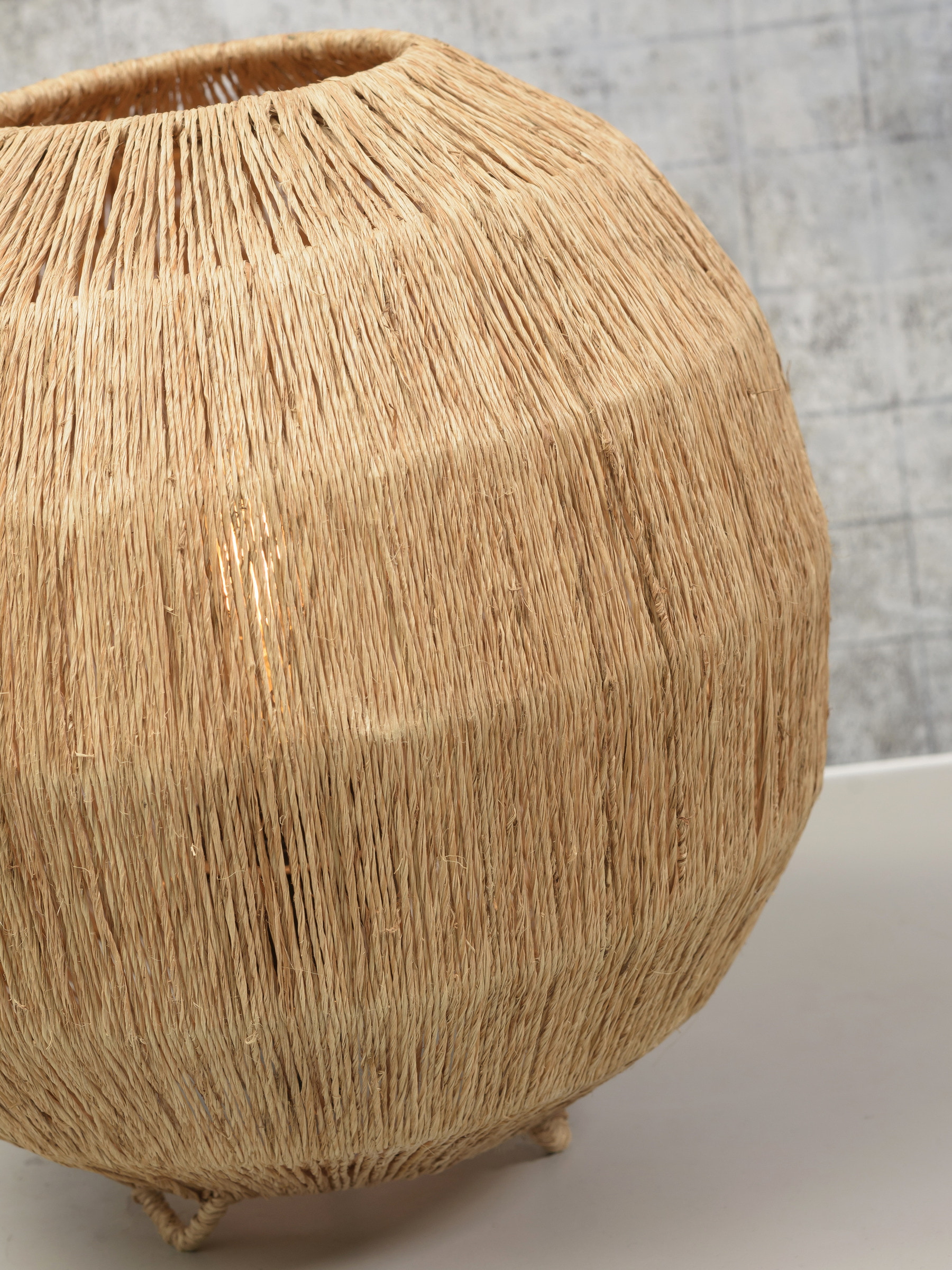 GOOD&MOJO Tafellamp 'Iguazu' Small, Jute, kleur Naturel
