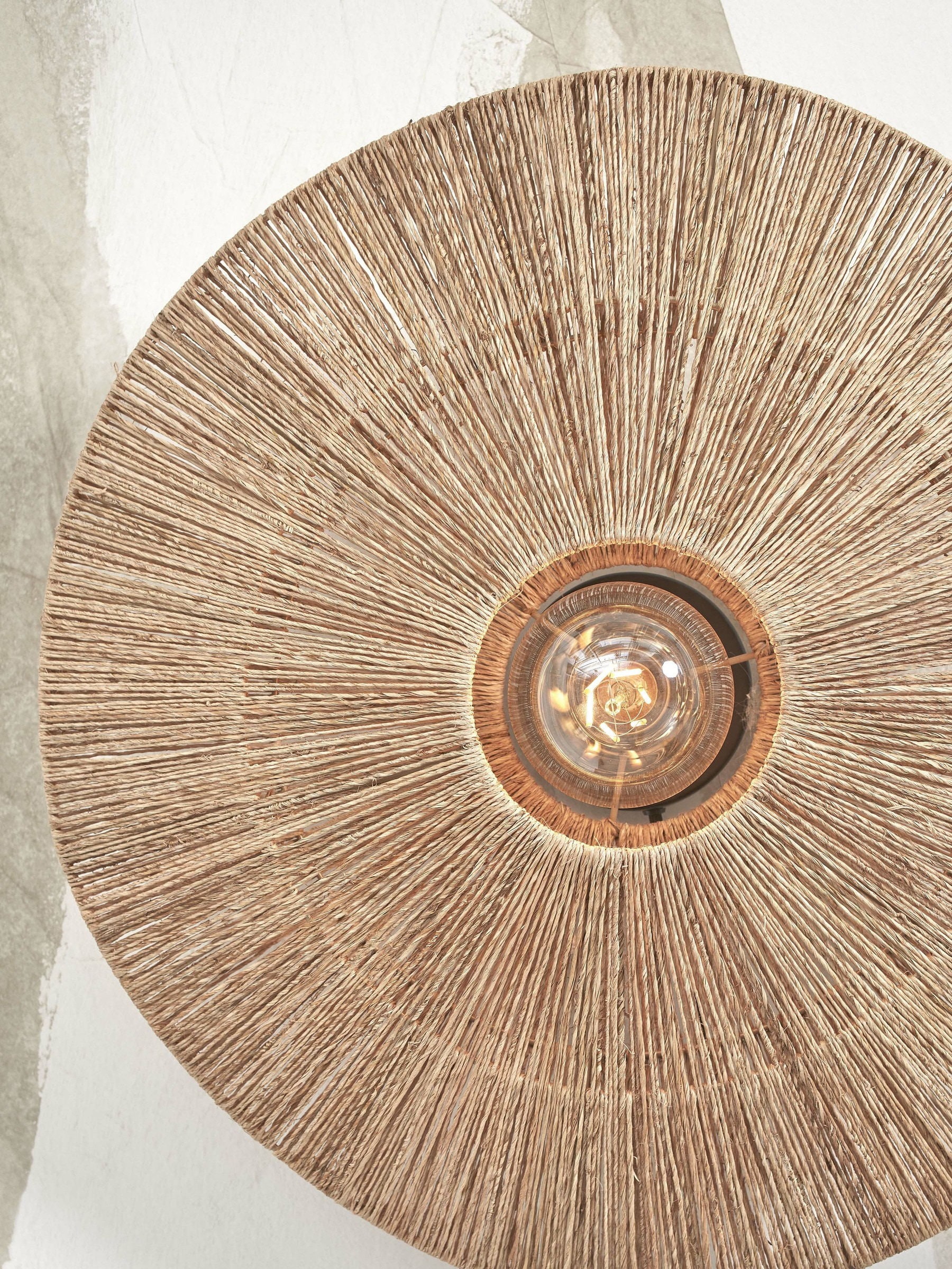 GOOD&MOJO Wandlamp 'Iguazu' Jute, 55cm, kleur Naturel